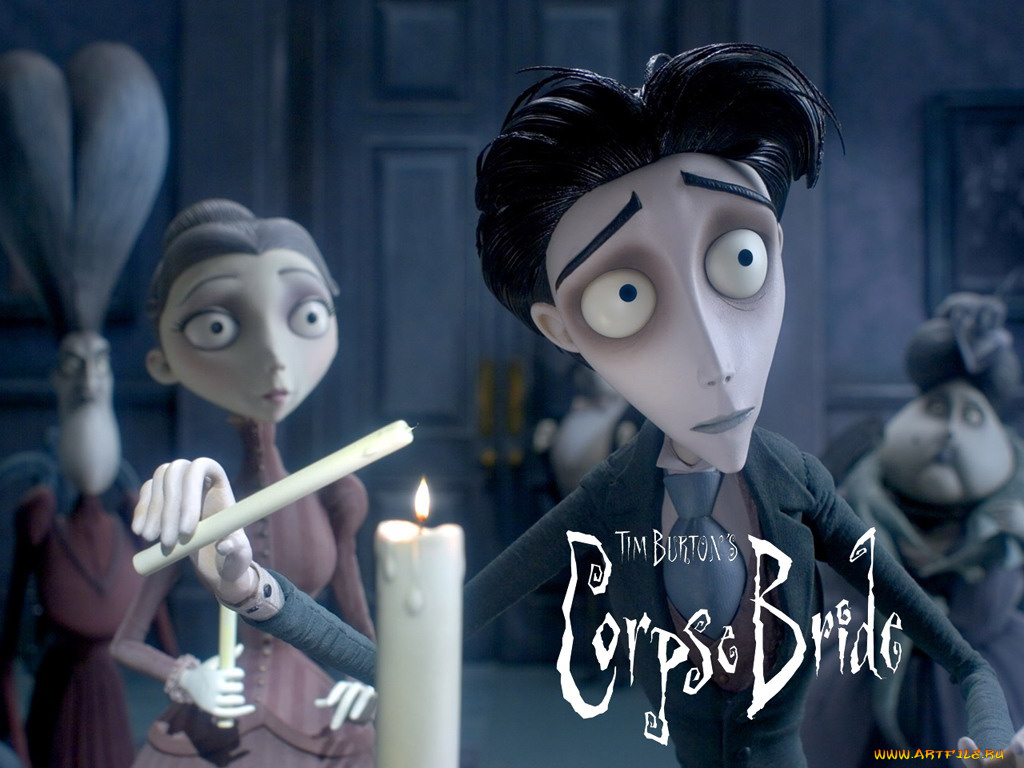 corpse, bride, мультфильмы