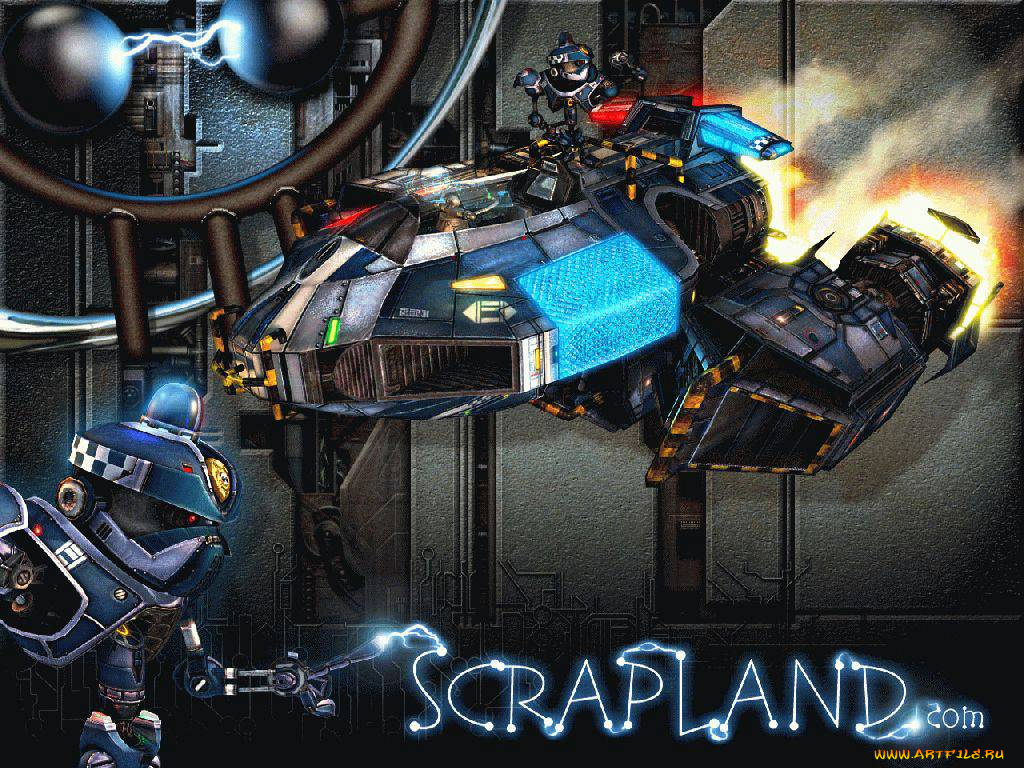 scrapland, видео, игры