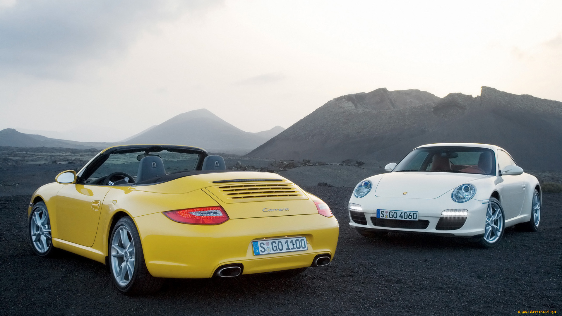 2009, porsche, 911, автомобили