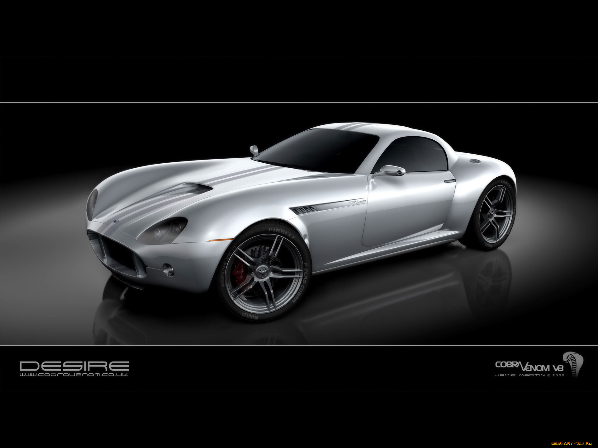 2008, cobra, venom, v8, concept, автомобили, 3д