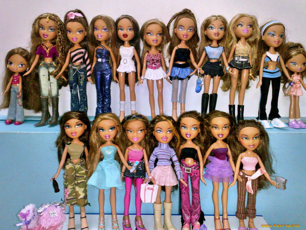 разное, bratz, куклы