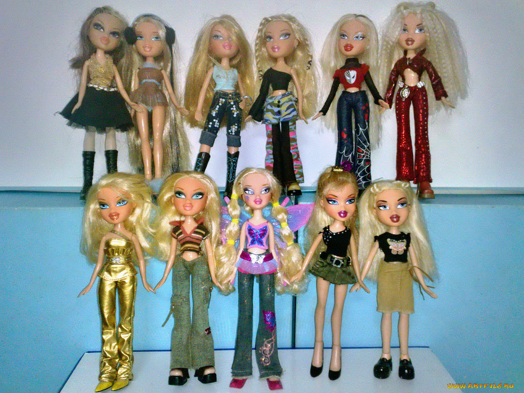 разное, bratz, куклы