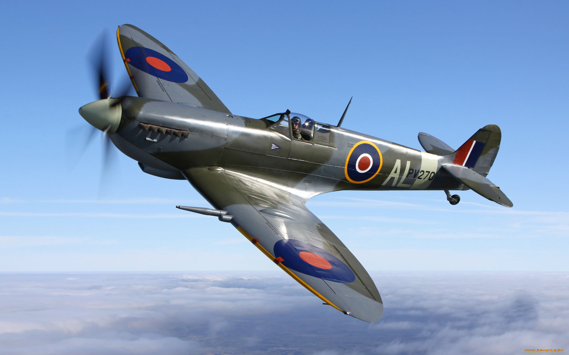 spitfire, авиация, боевые, самолёты, истребитель, история, королевские, ввс