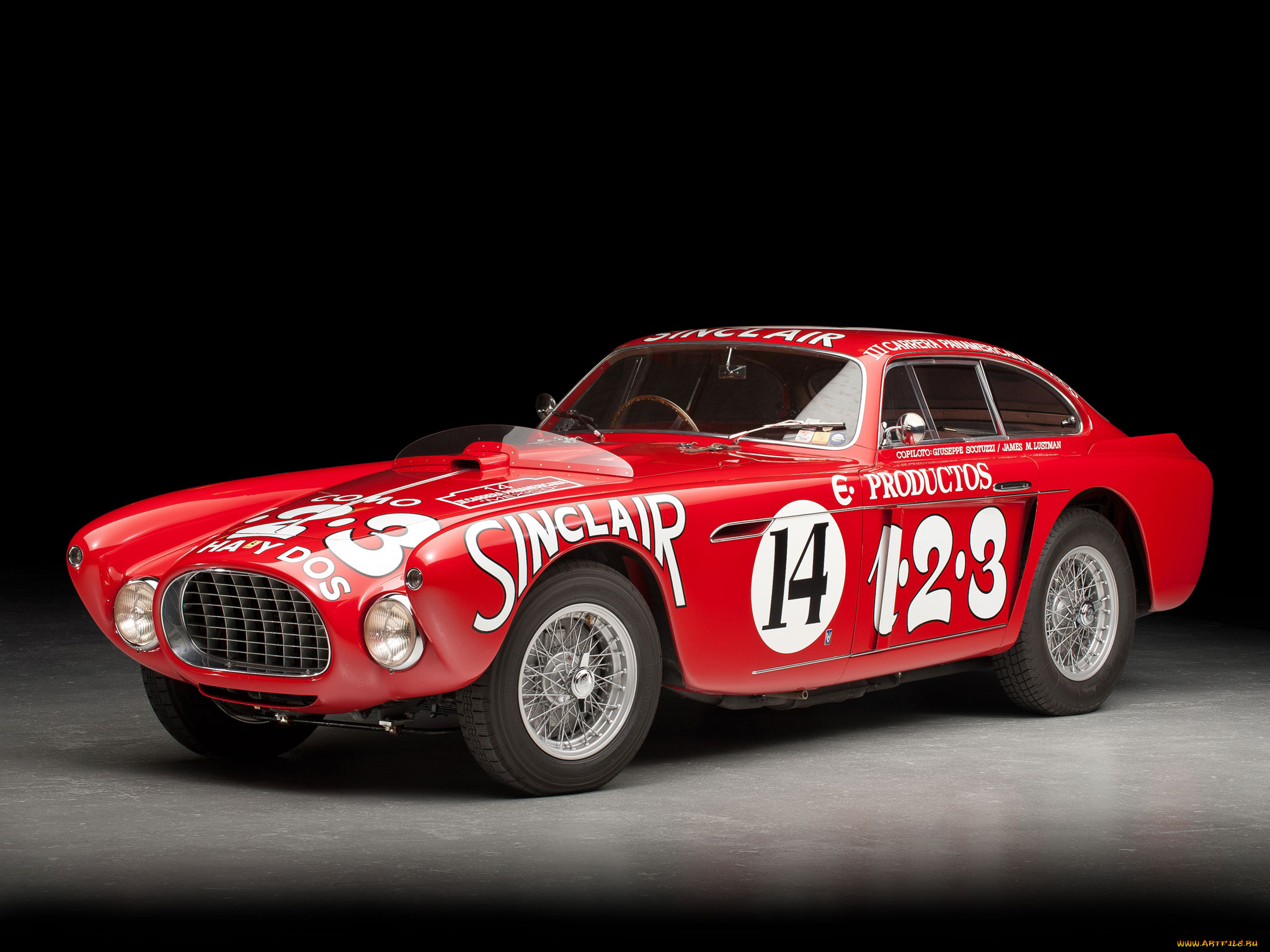 1952, ferrari, 340, mexico, berlinetta, by, vignale, автомобили