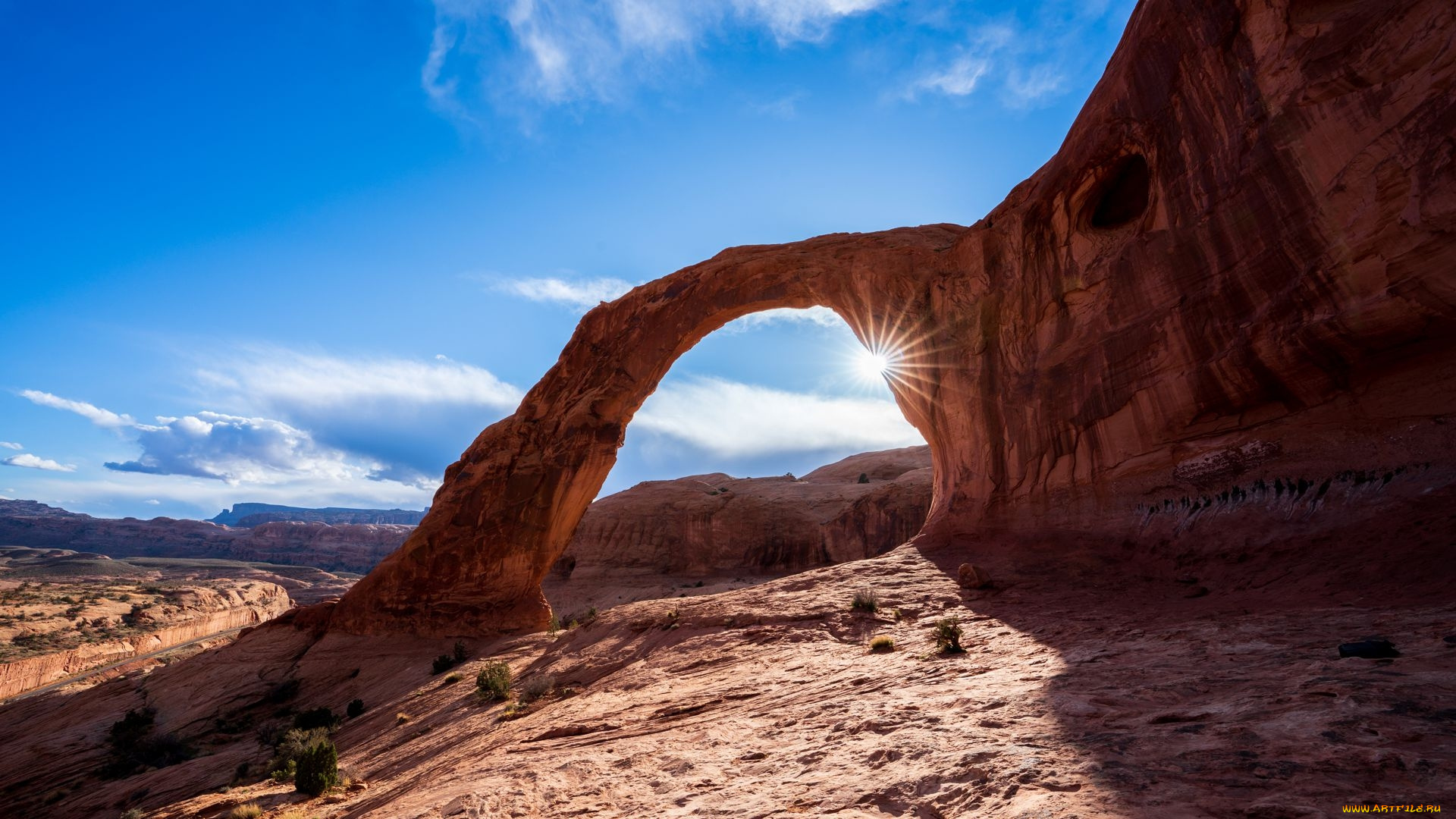 corona, arch, moab, utah, природа, горы, corona, arch