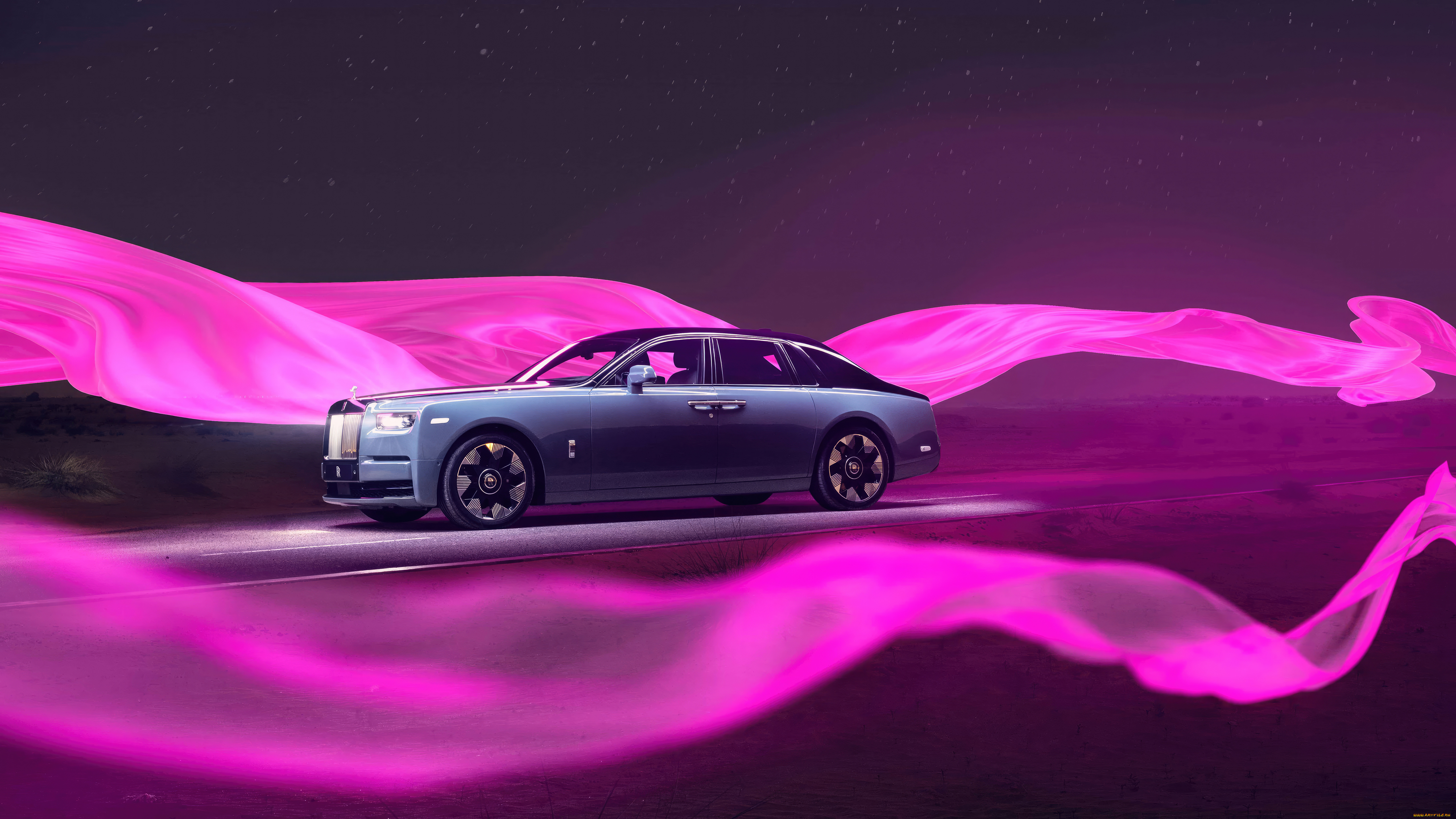 satin, of, light, rolls, royce, phantom, viii, 2024, автомобили, rolls-royce, светлый, атлас, rolls, royce, phantom, 8, студия