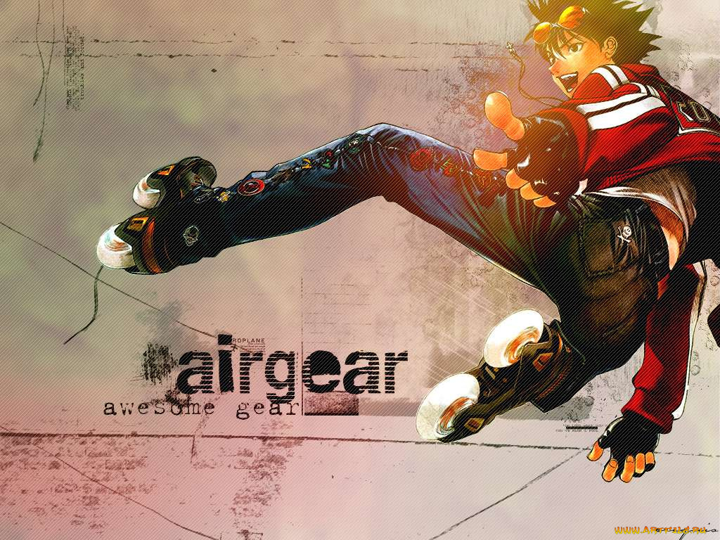 air, gear, аниме