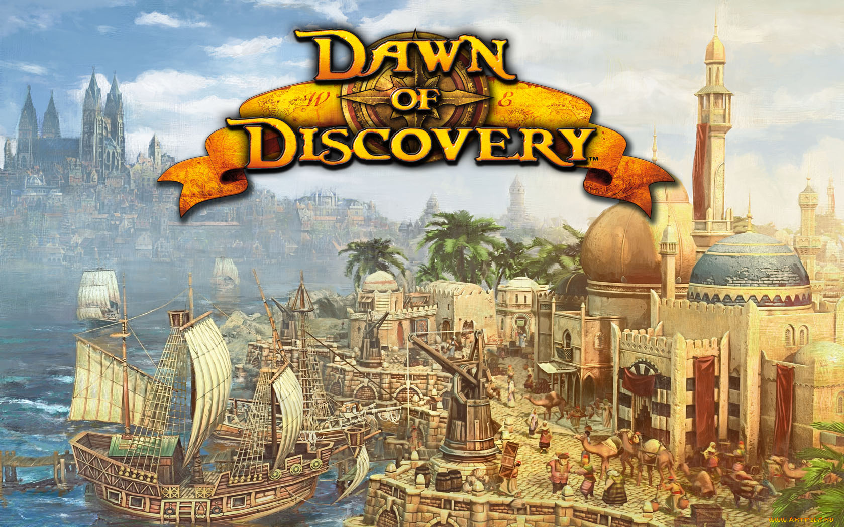 anno, 1404, dawn, of, discovery, видео, игры