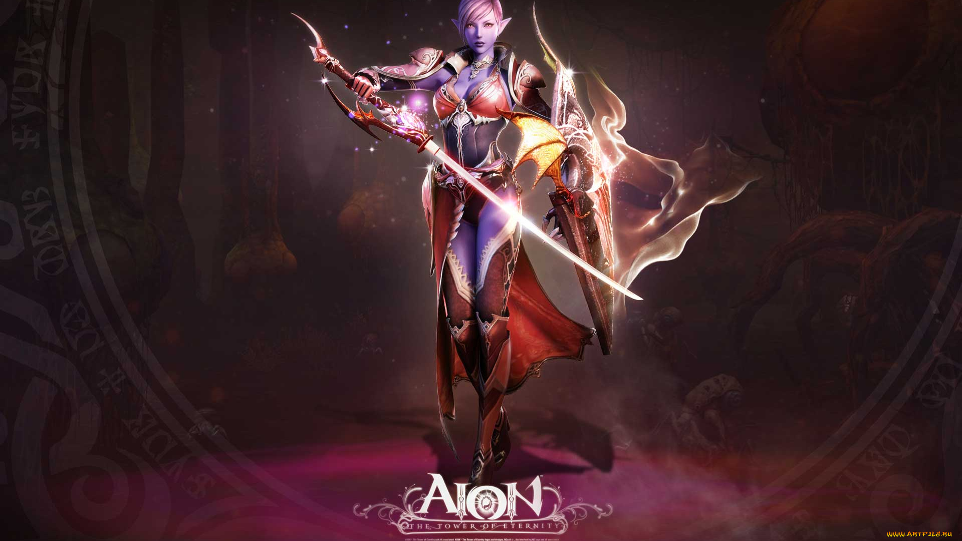 видео, игры, aion, the, tower, of, eternity