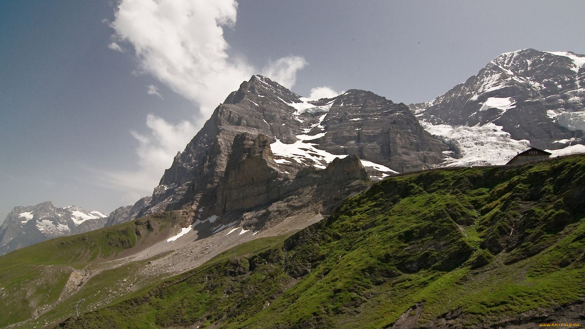 switzerland, природа, горы, вершины, швейцария