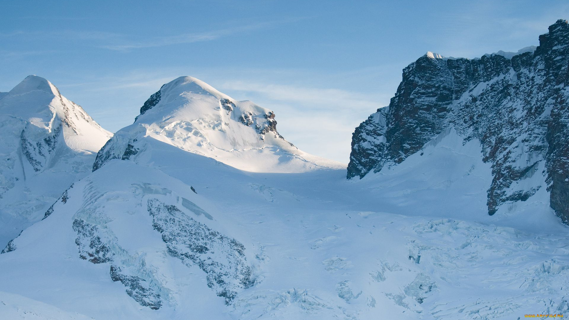 switzerland, природа, горы, вершины, снег, швейцария