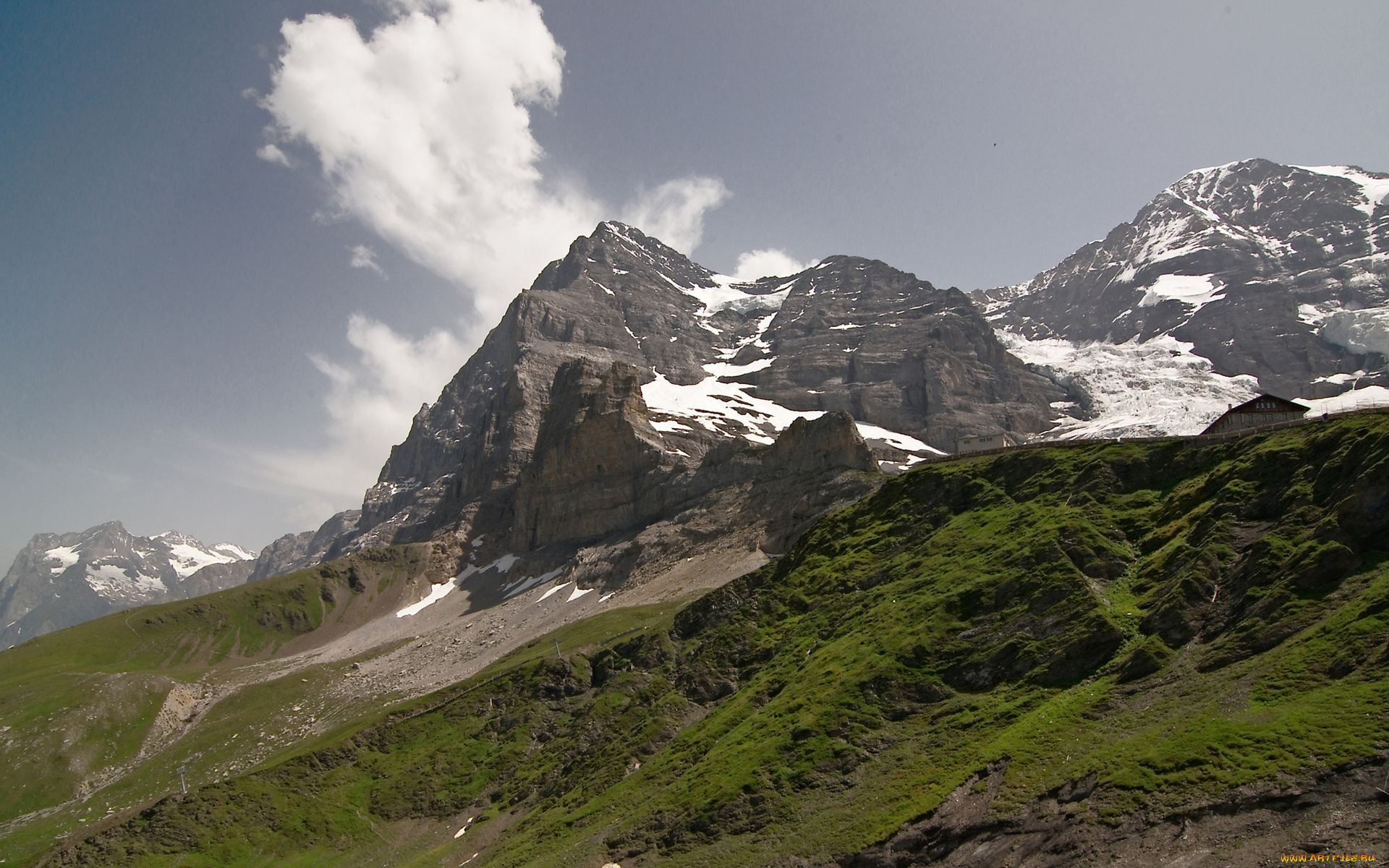 switzerland, природа, горы, вершины, швейцария