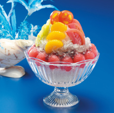Картинка еда мороженое десерты фрукты десерт вазочка