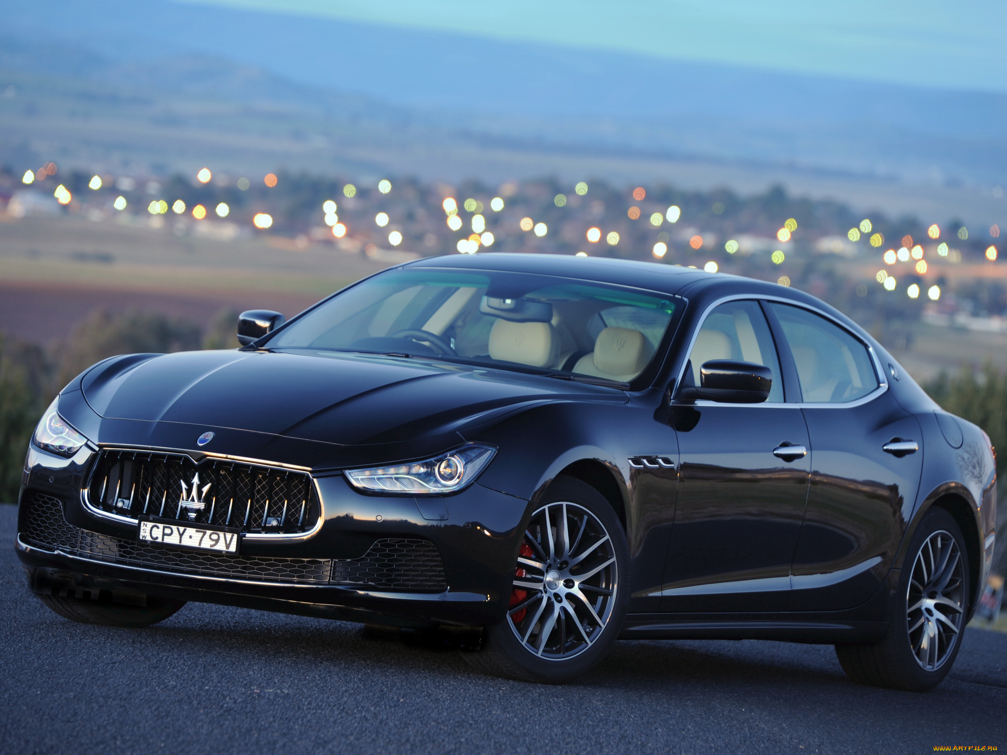 автомобили, maserati, ghibli, au-spec, '2014