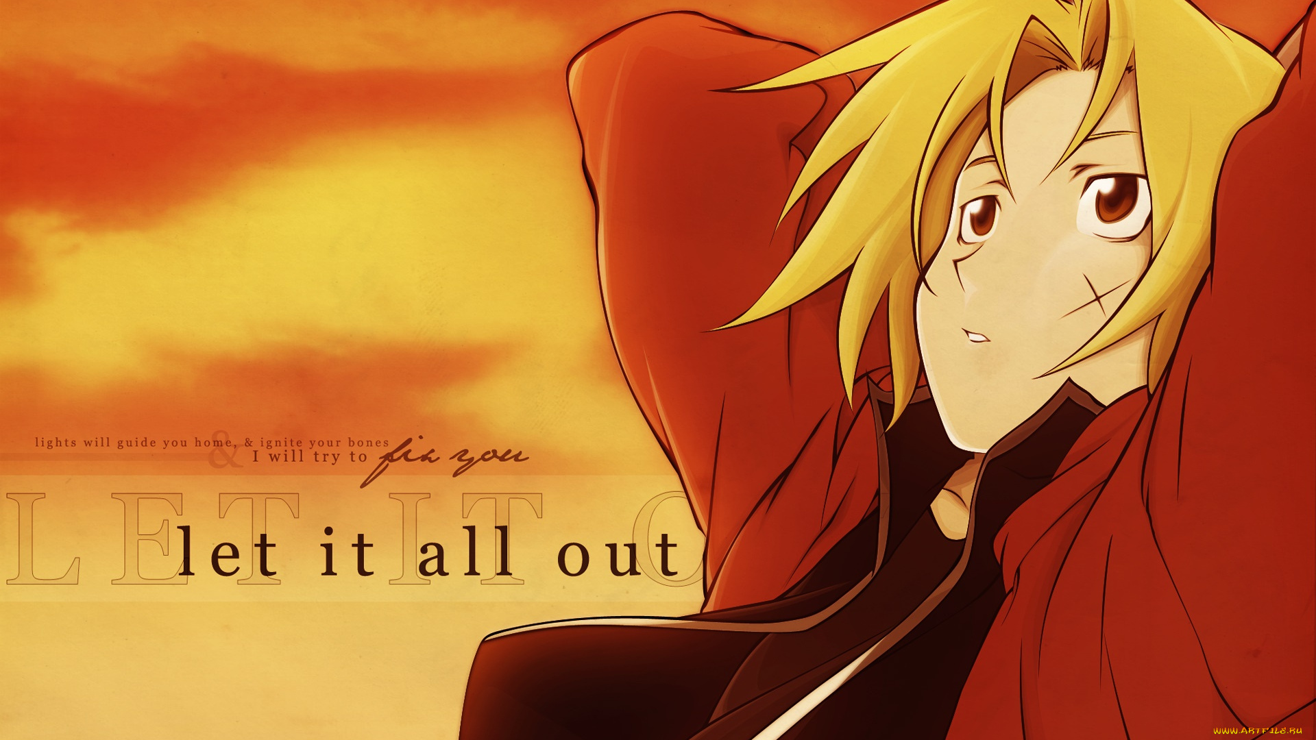 аниме, fullmetal, alchemist, персонаж