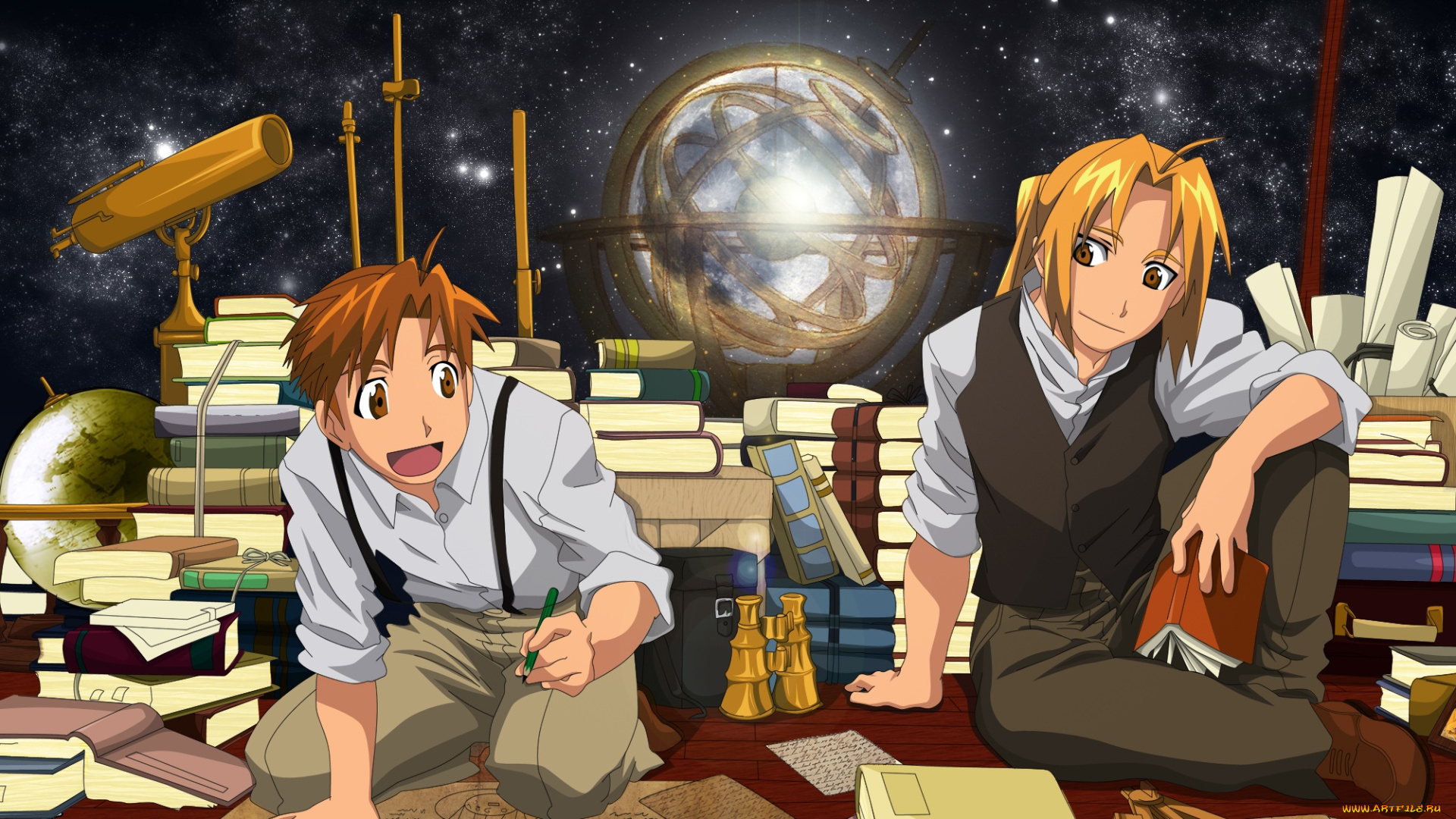 аниме, fullmetal, alchemist, персонаж