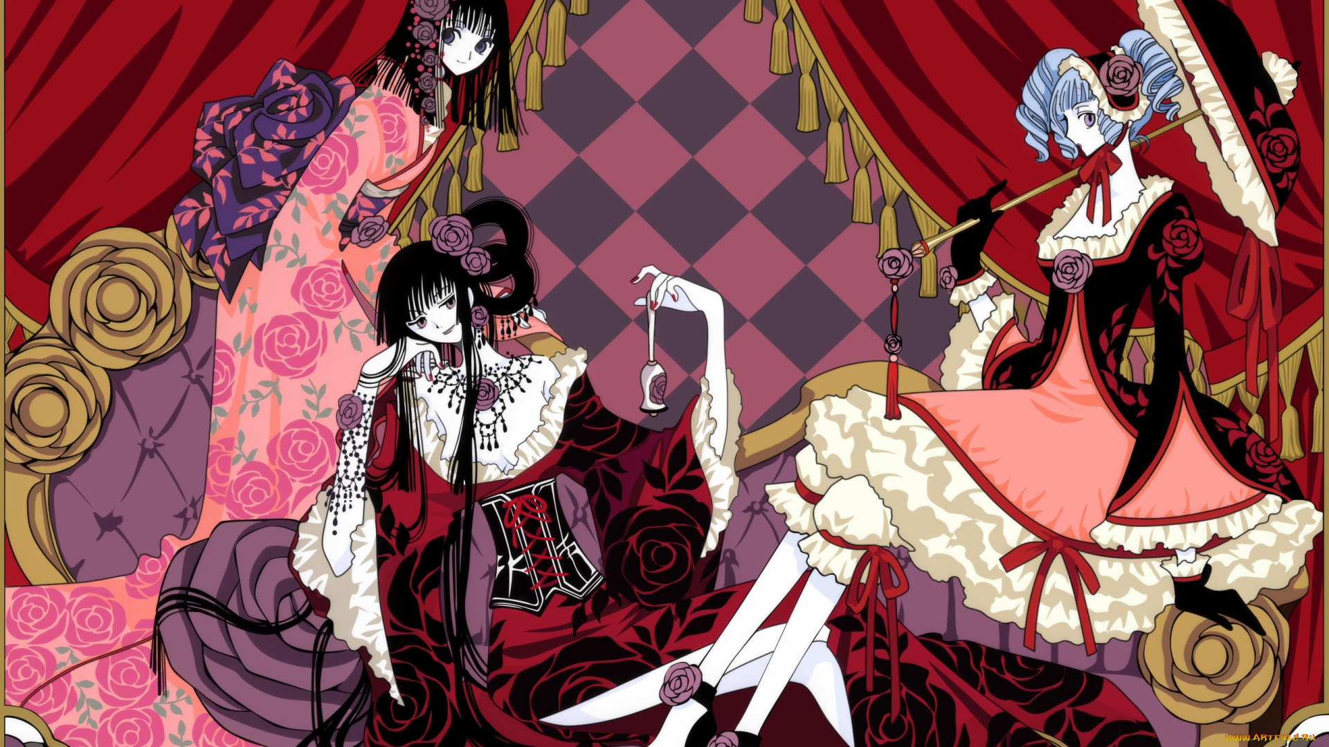 аниме, xxxholic, персонажи