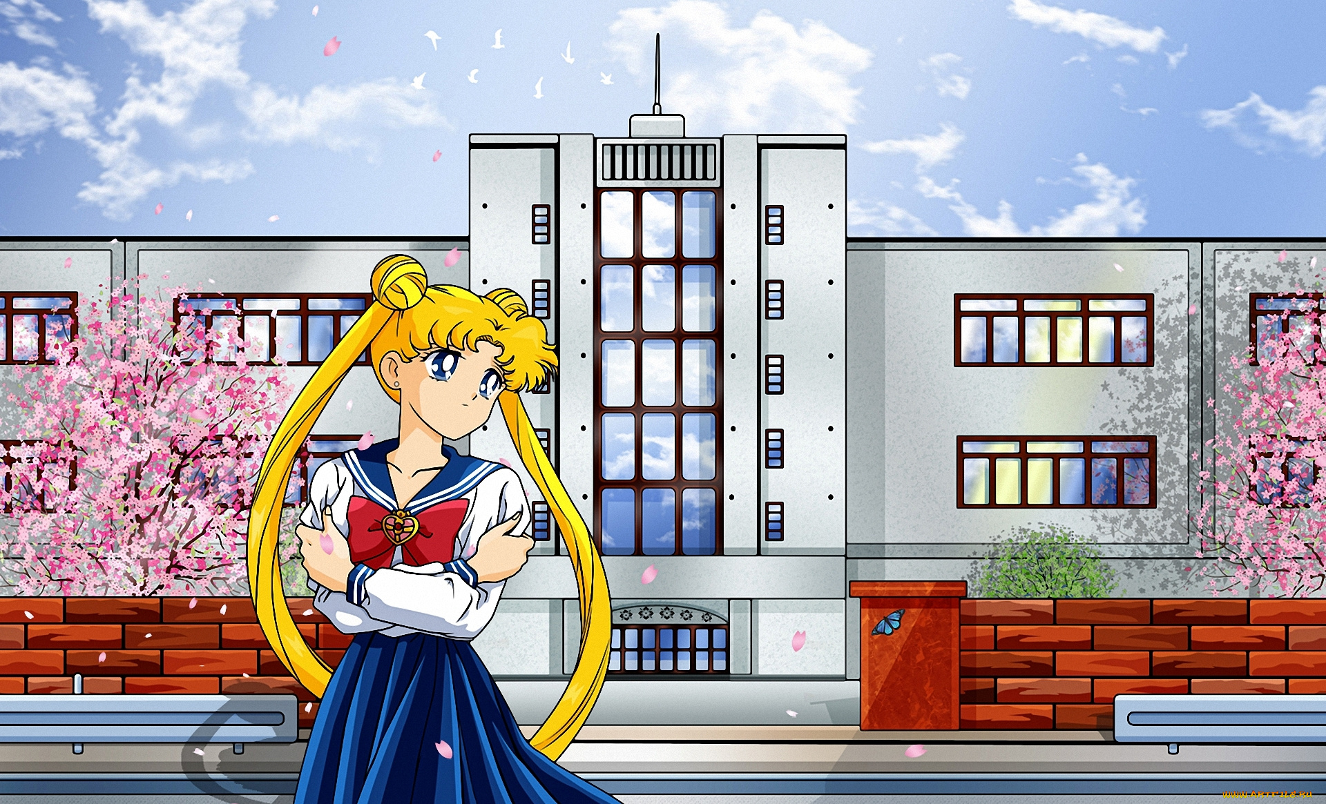 аниме, sailor, moon, tsukino, девушка, usagi