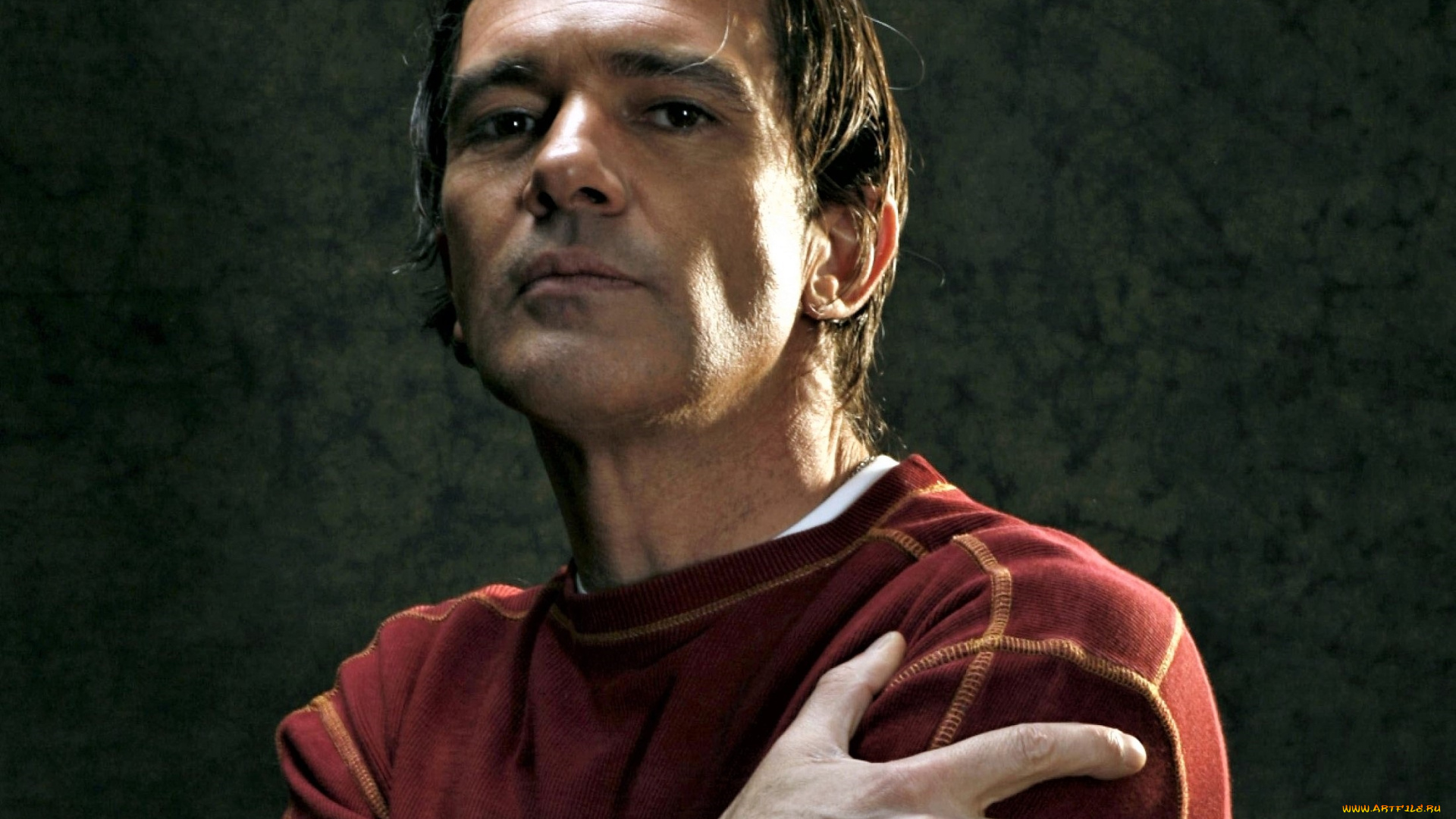 мужчины, antonio, banderas, актер, лицо, свитер