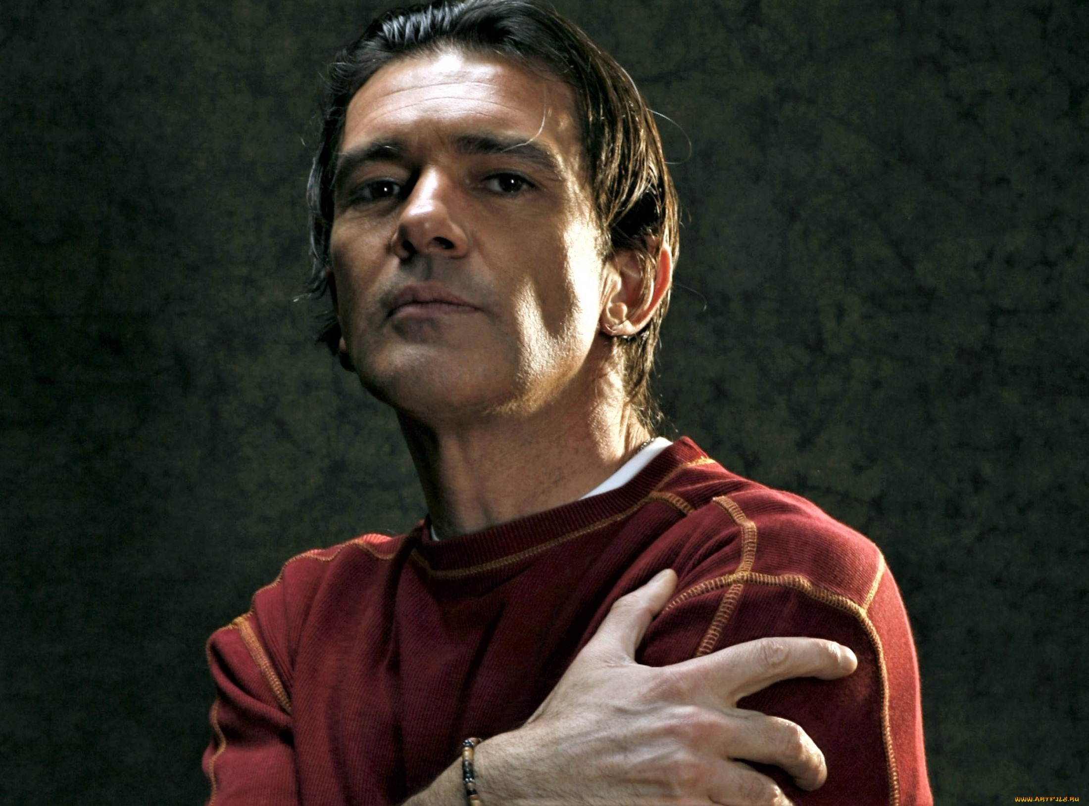 мужчины, antonio, banderas, актер, лицо, свитер