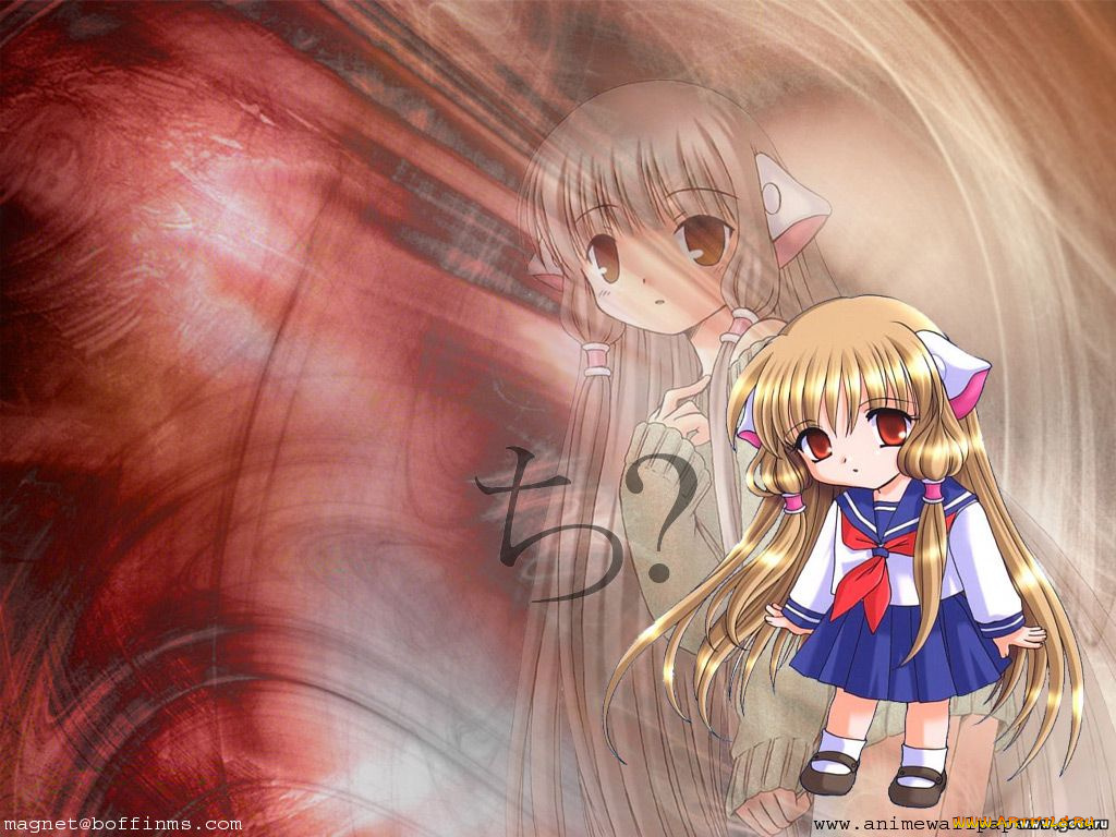 аниме, chobits