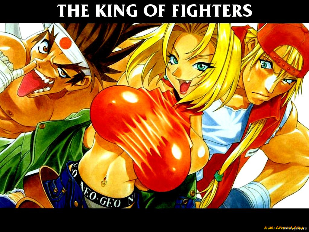 аниме, the, king, of, fighters