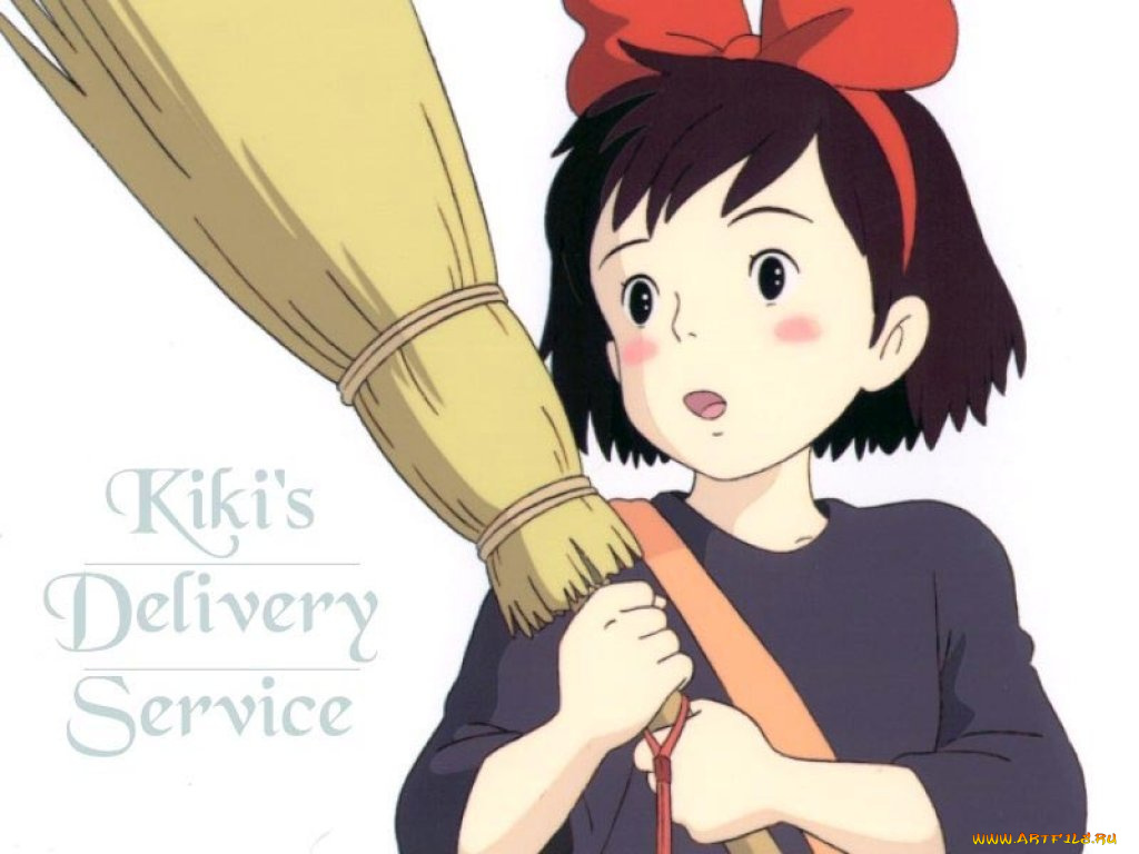 аниме, kiki`s, delivery, service
