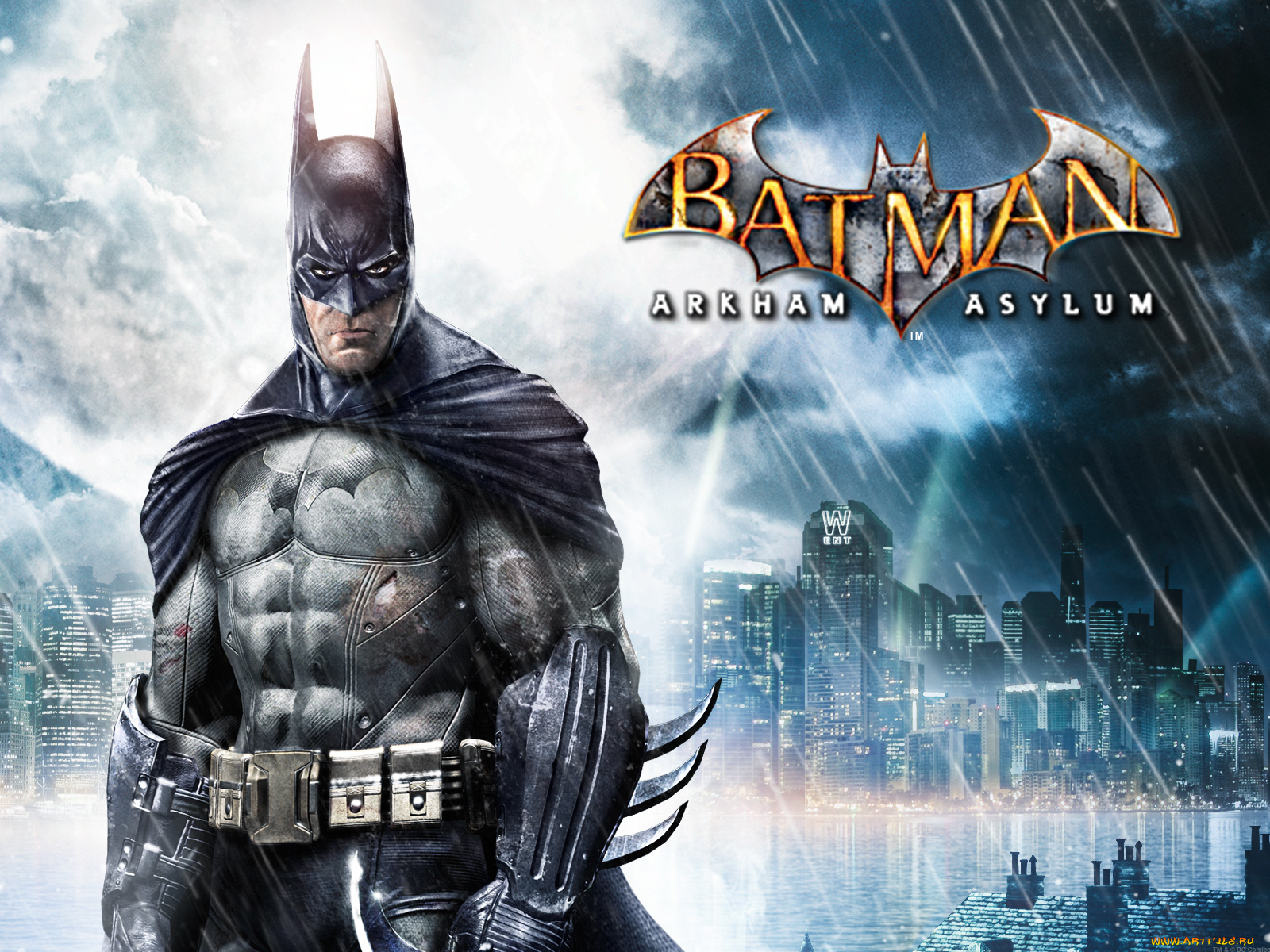 видео, игры, batman, arkham, asylum