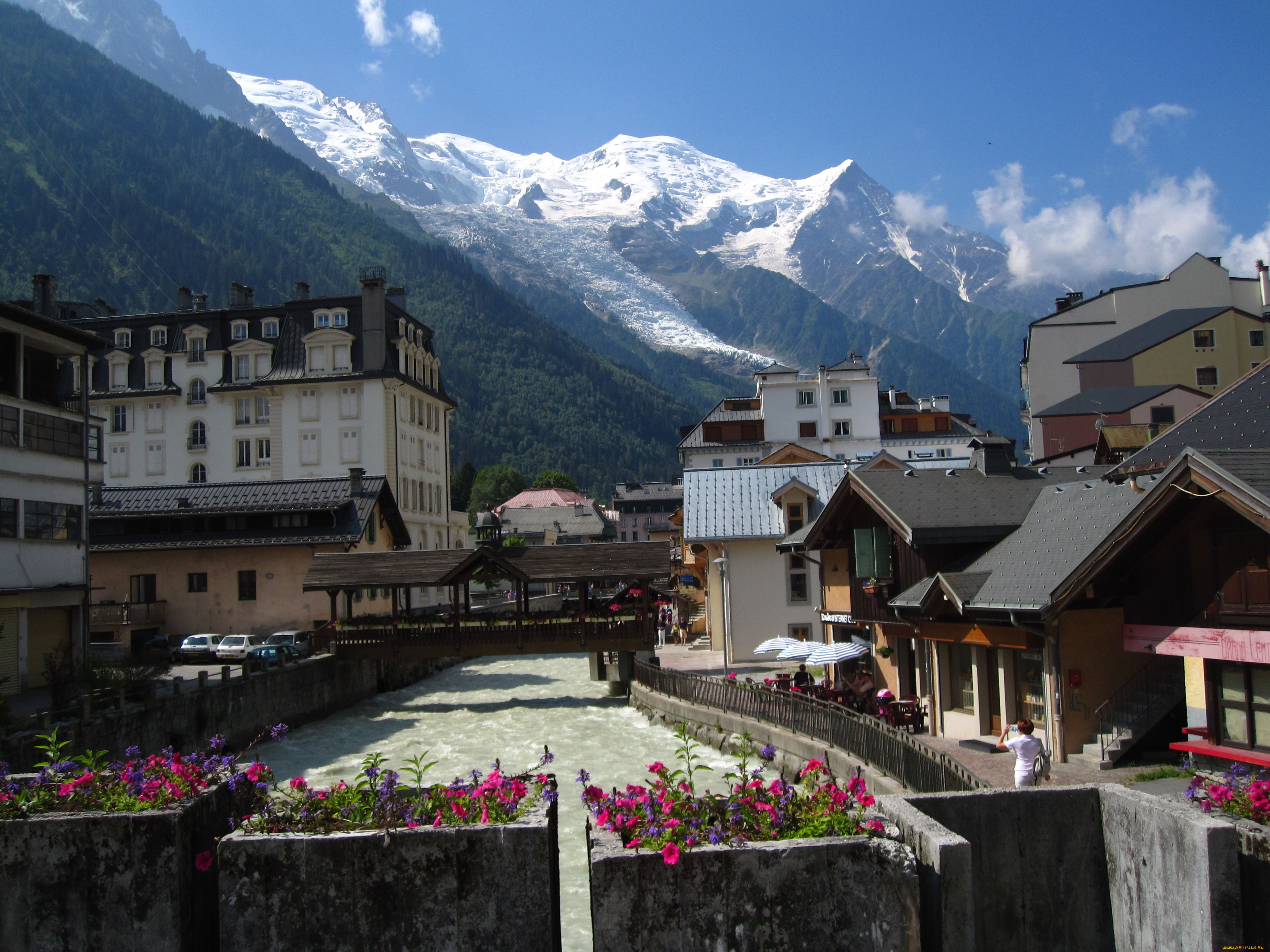 chamonix, in, the, french, alps, города, улицы, площади, набережные, альпы, горы