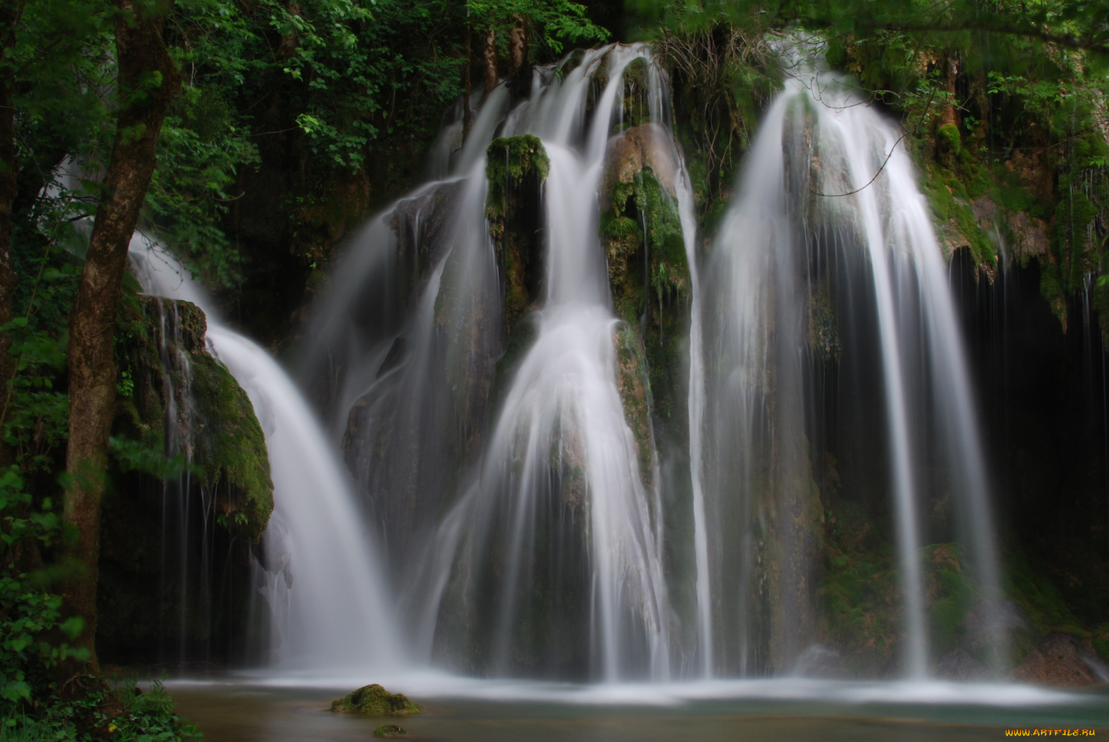 природа, водопады, водопад