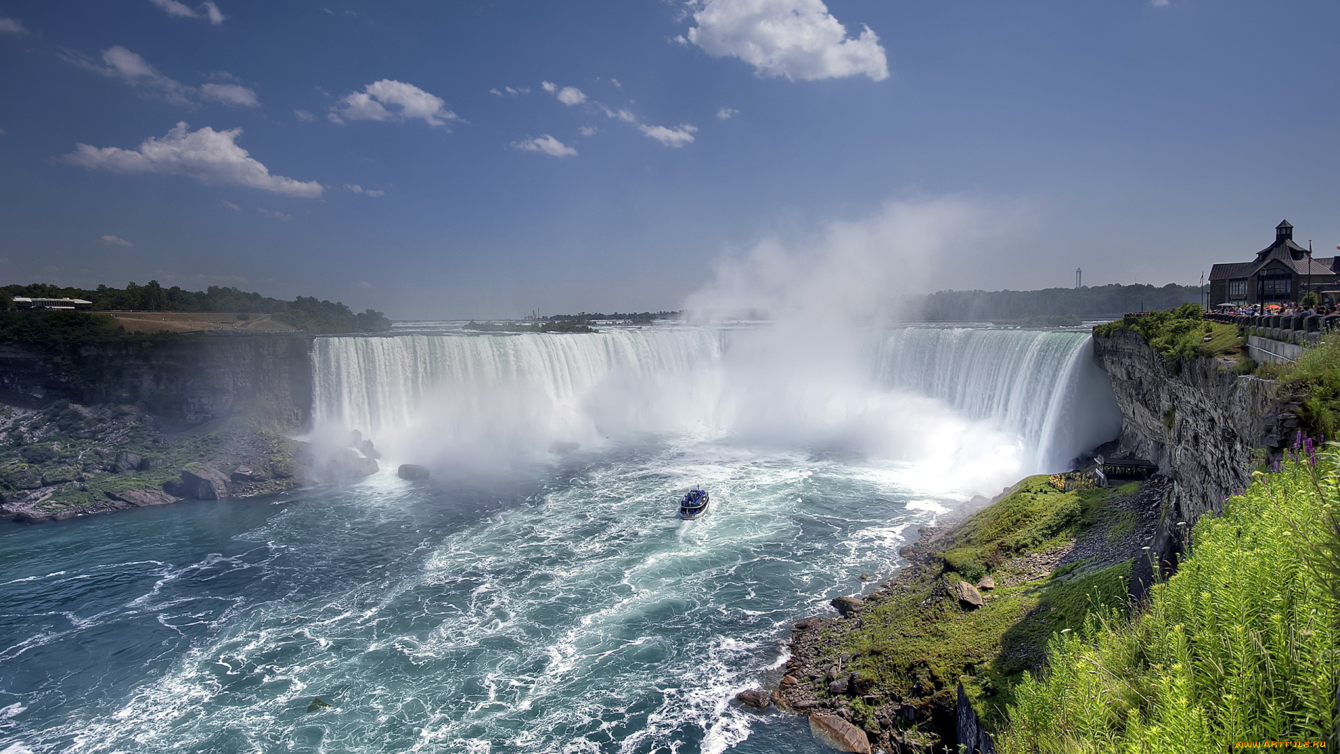 niagara, falls, природа, водопады, ниагарский, водопад