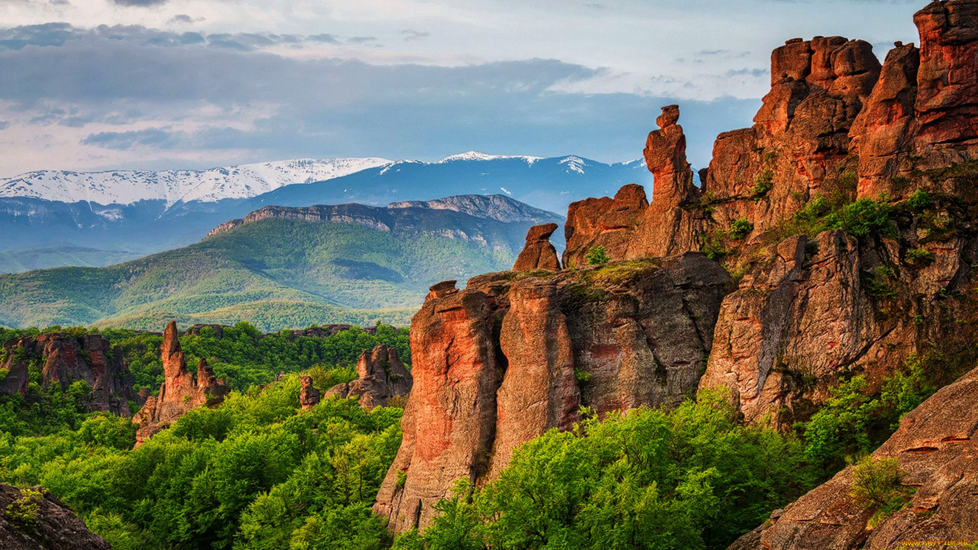 belogradchik, rocks, stara, planina, bulgaria, природа, горы, belogradchik, rocks, stara, planina