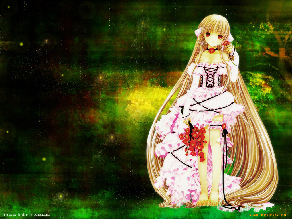 аниме, chobits