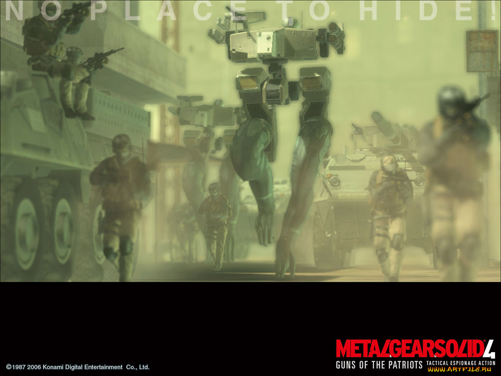 видео, игры, metal, gear, solid, guns, of, the, patriots