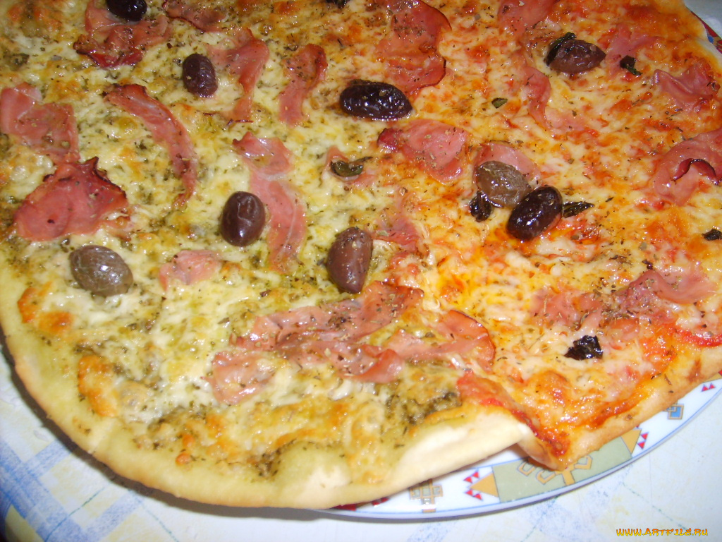 pizza, еда, пицца