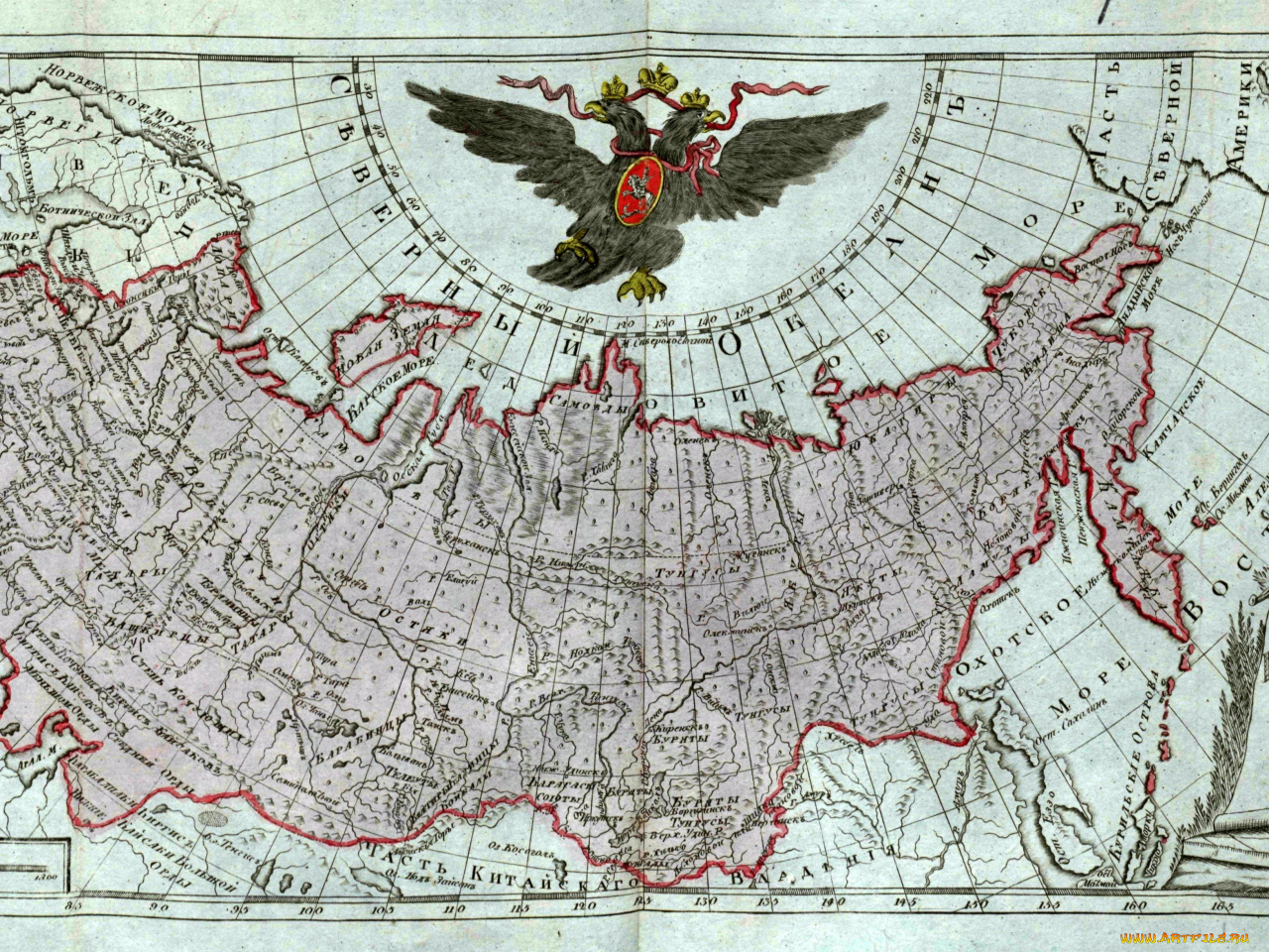 Карта российской империи 1900 на современной карте