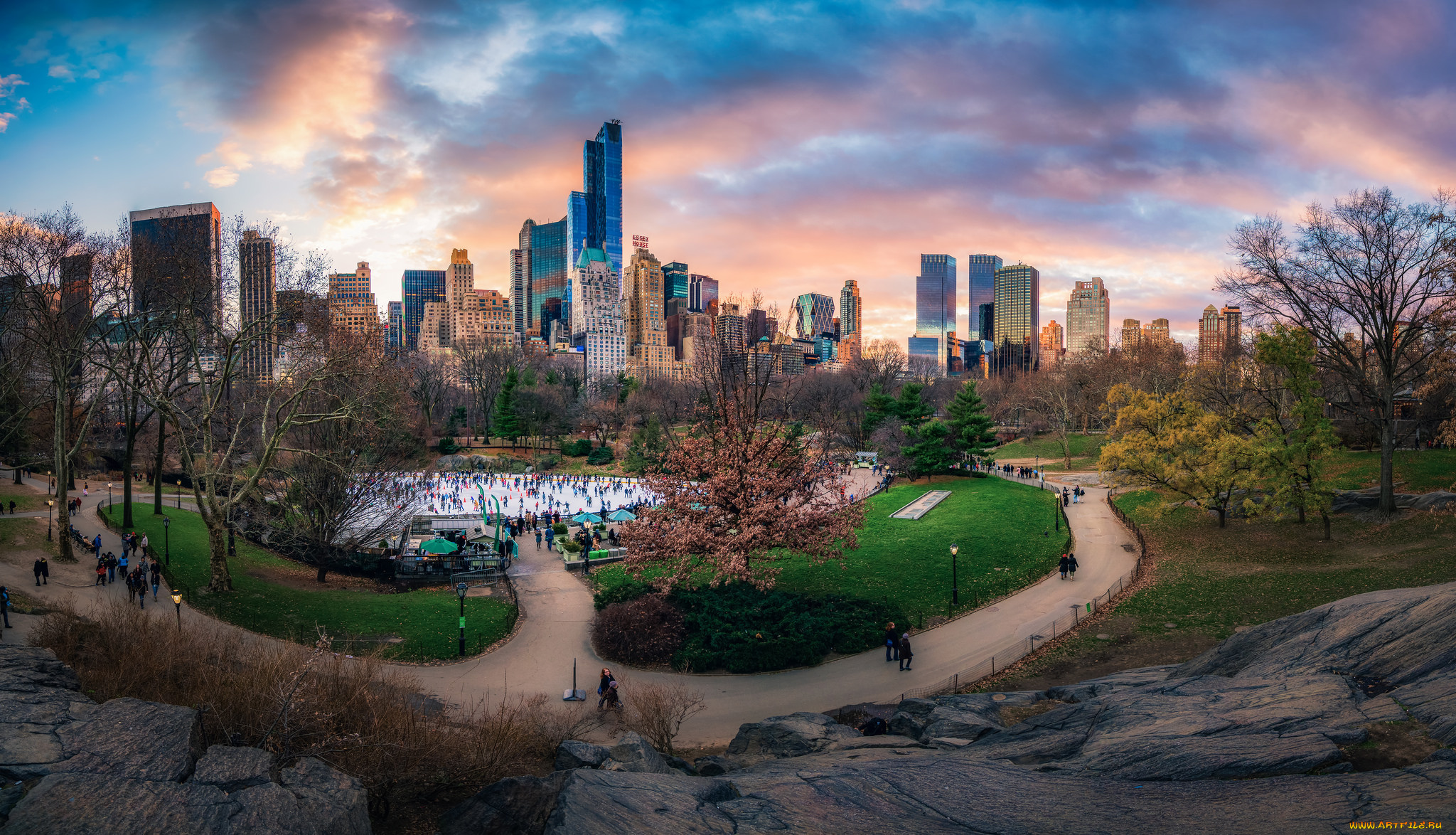 new, york, central, park, города, нью-йорк, , сша, парк