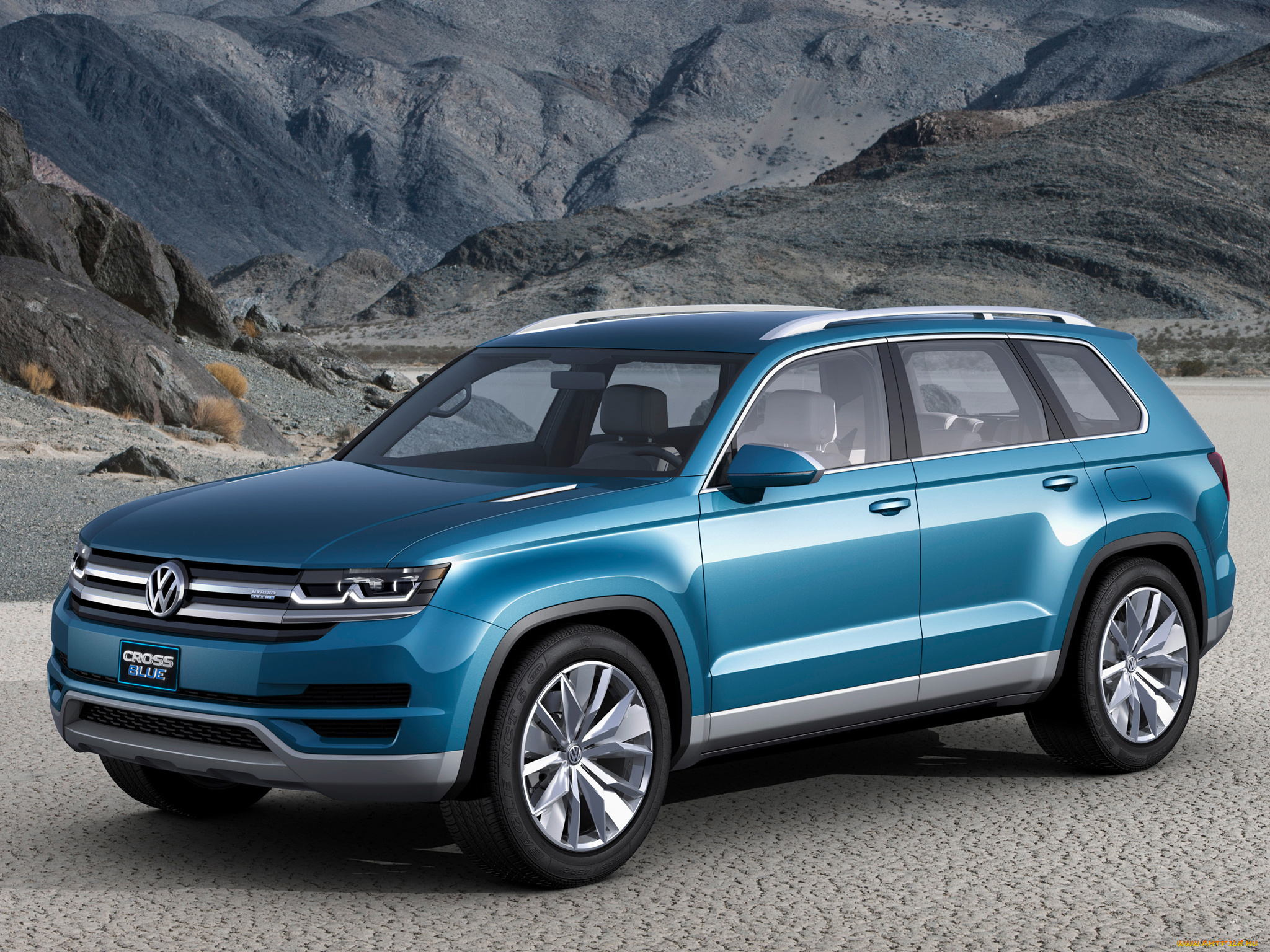 volkswagen, cross, blue, concept, 2013, автомобили, volkswagen, concept, blue, cross, crossover, 2013