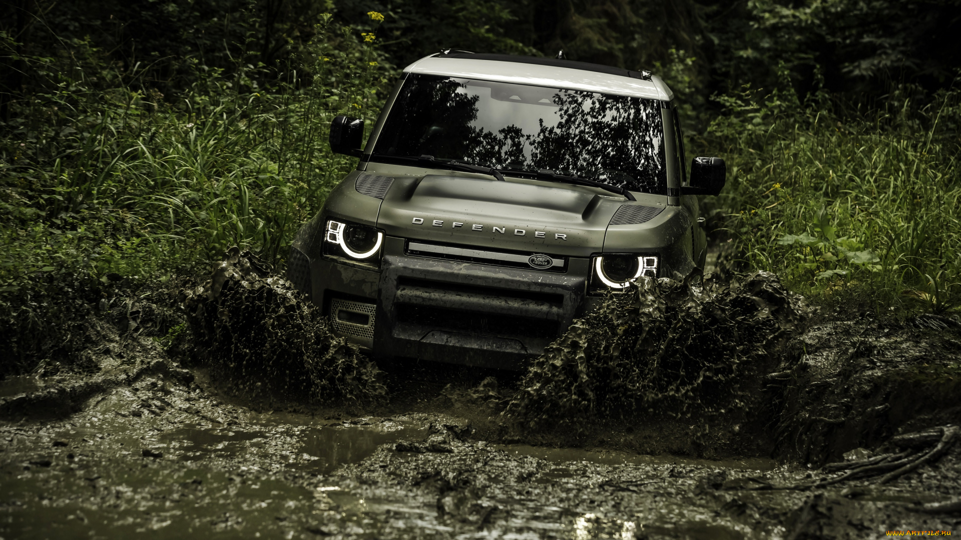 2020, land, rover, defender, 90, d240, se, explorer, pack, автомобили, land-rover, грязь, бездорожье, джип, лэнд, ровер