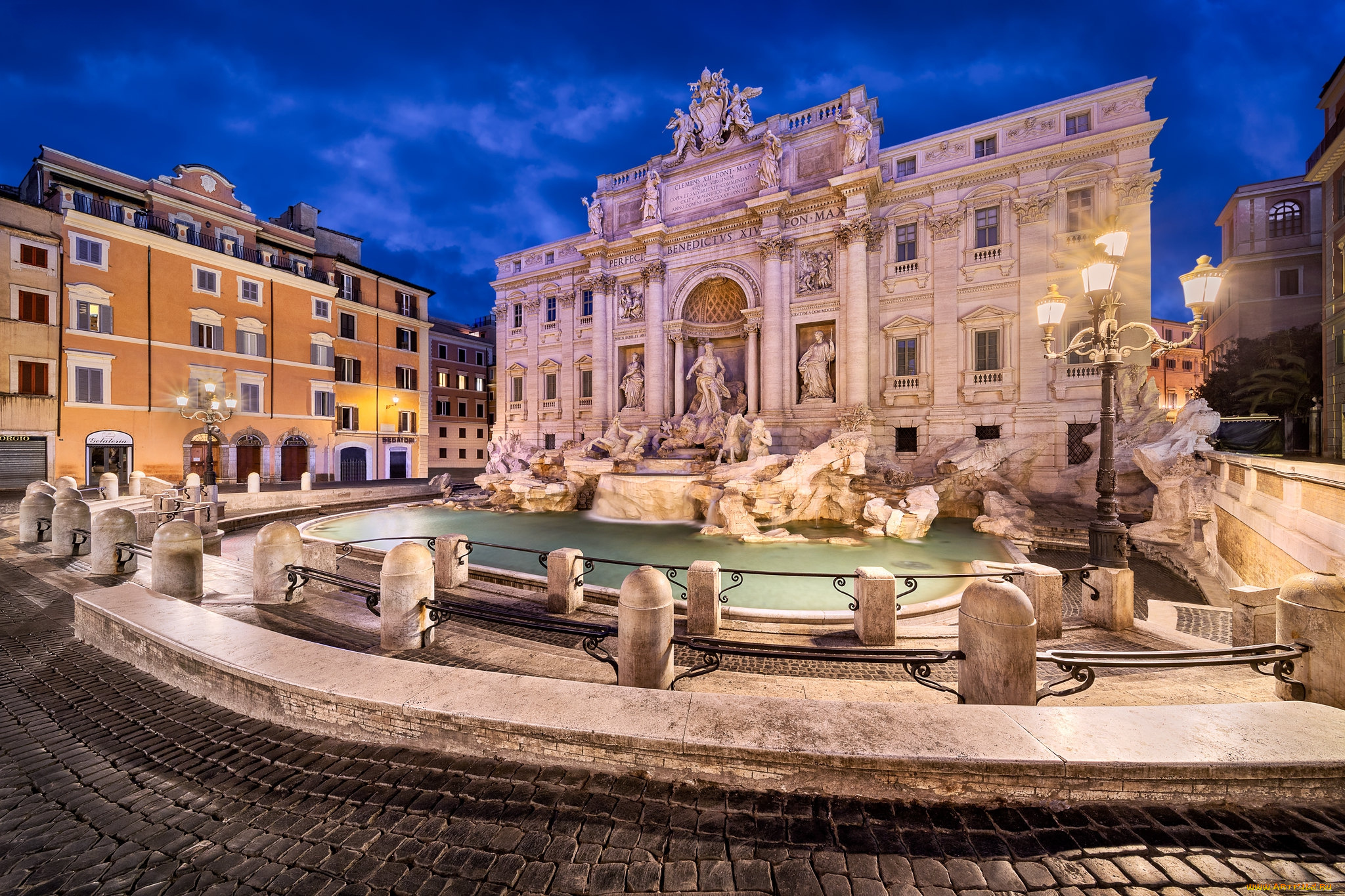 fontana, di, trevi, , roma, города, рим, , ватикан, , италия, простор