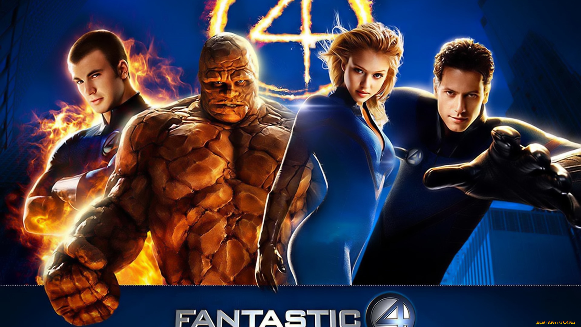 кино, фильмы, fantastic, four, персонажи, команда