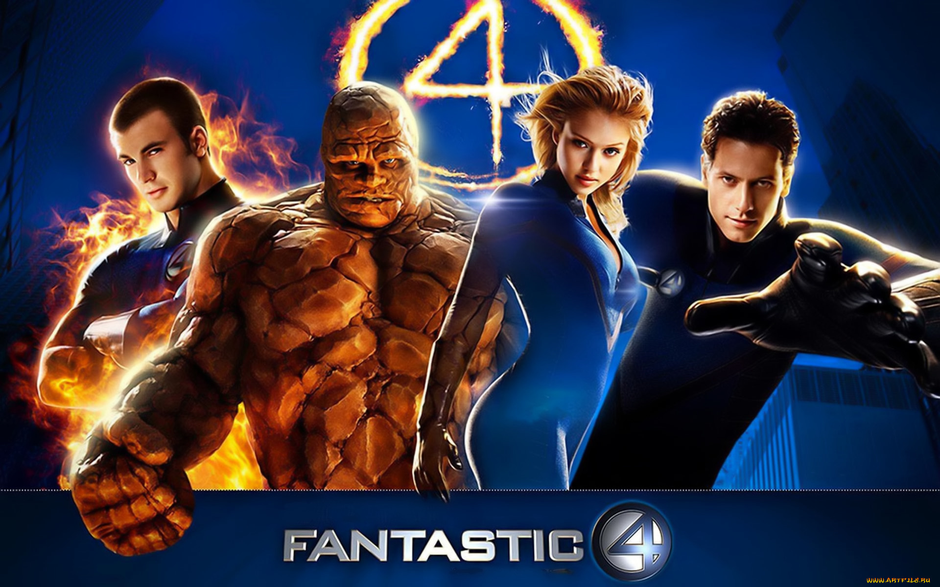 кино, фильмы, fantastic, four, персонажи, команда