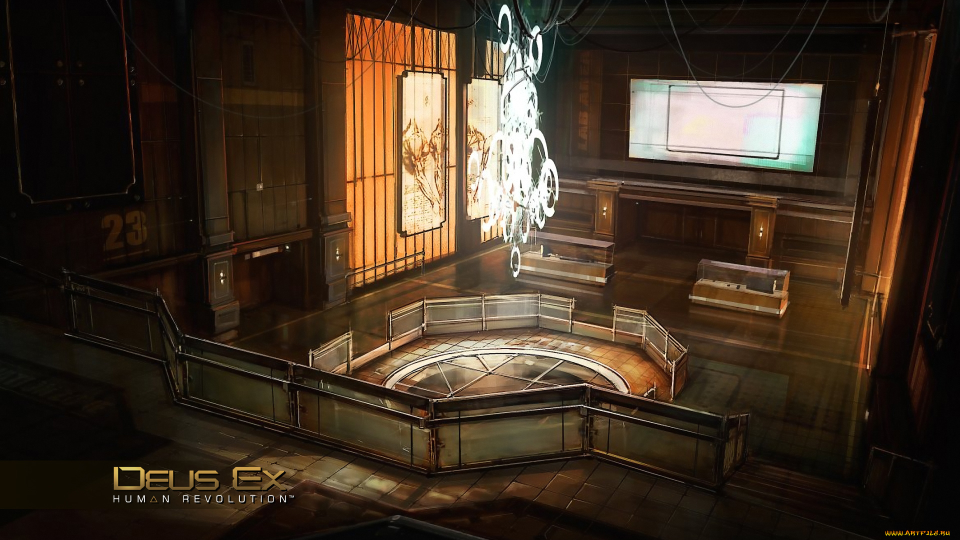 deus, ex, human, revolution, concept, art, видео, игры