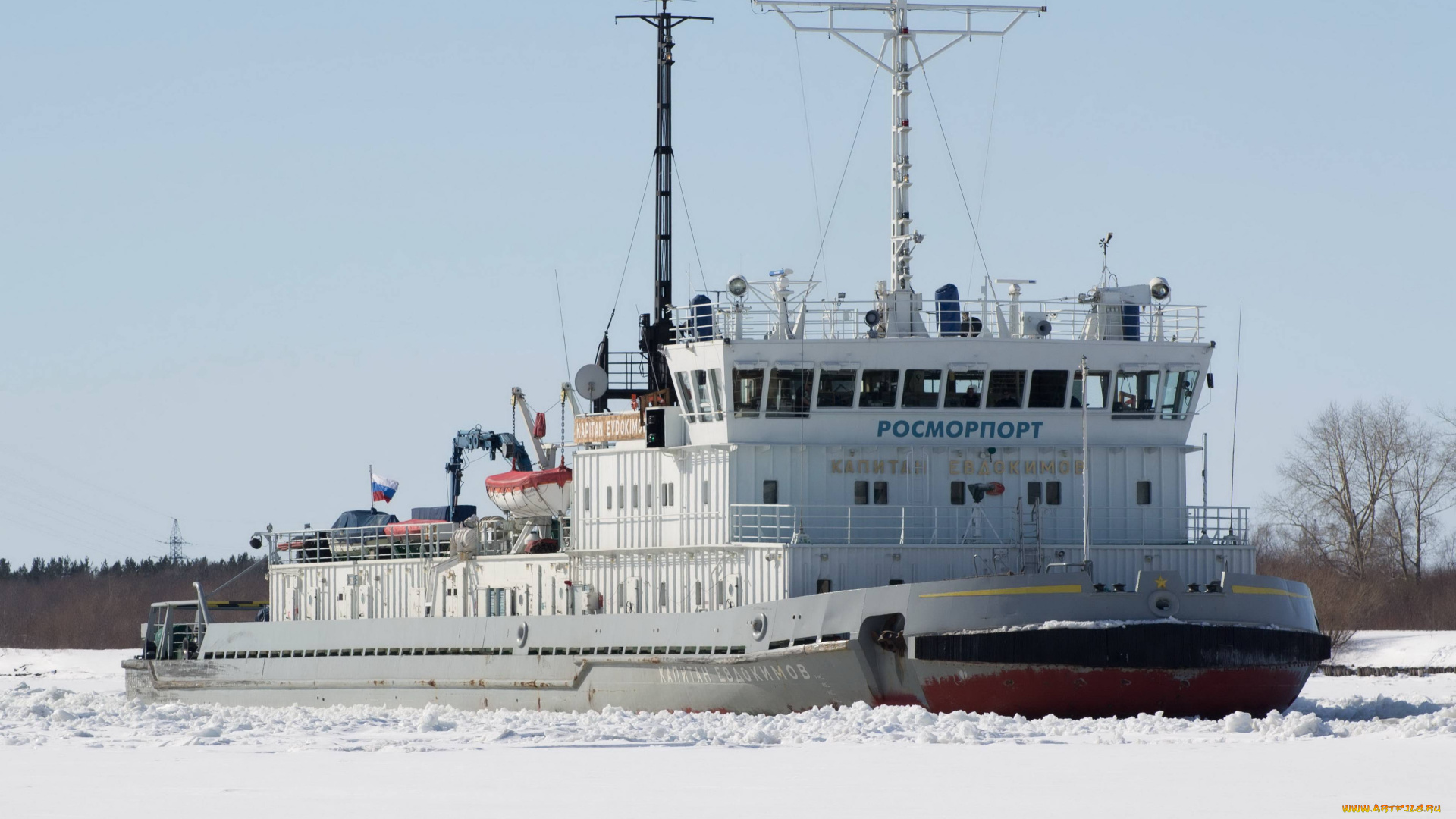 корабли, ледоколы, kapitan, evdokimov, winter, rosmorport, ship, ice-breaker, ice