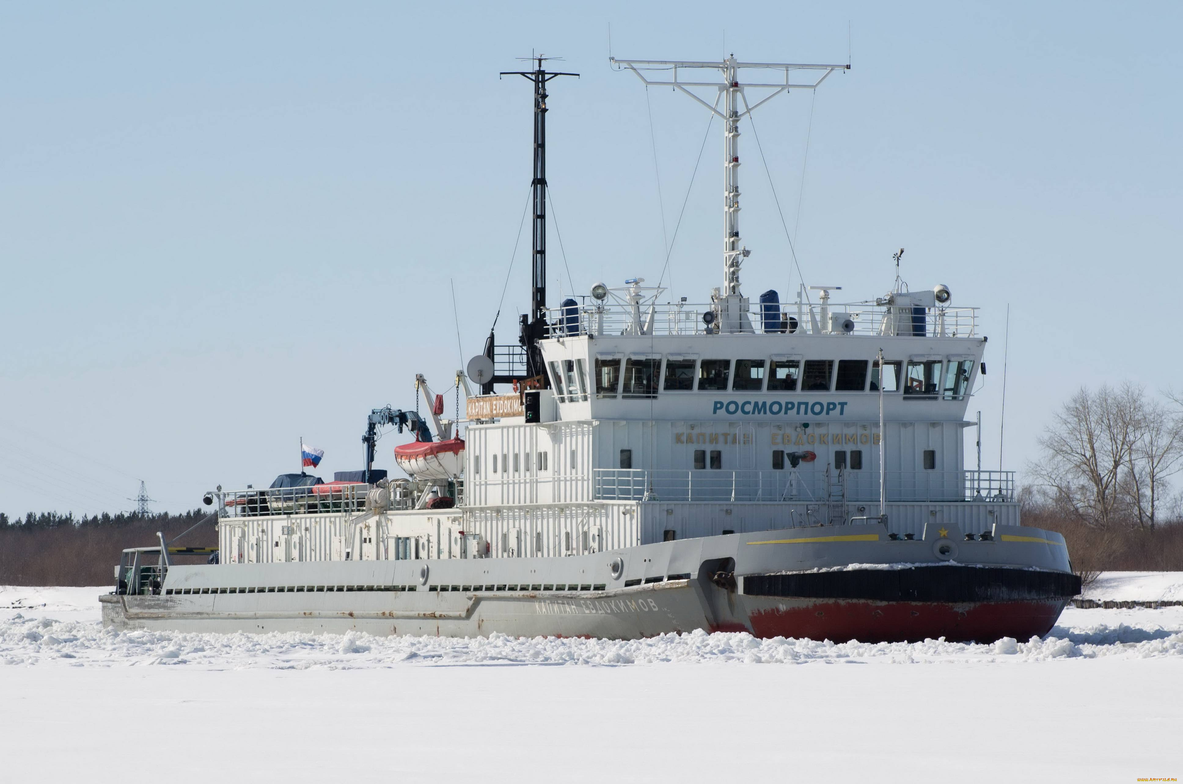 корабли, ледоколы, kapitan, evdokimov, winter, rosmorport, ship, ice-breaker, ice