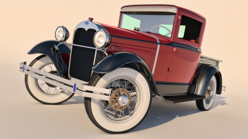 Картинка автомобили 3д ford 1930