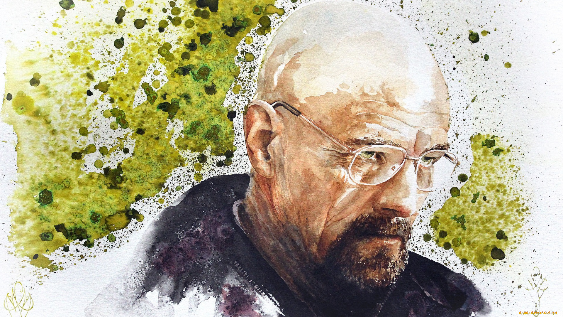 рисованное, кино, breaking, bad