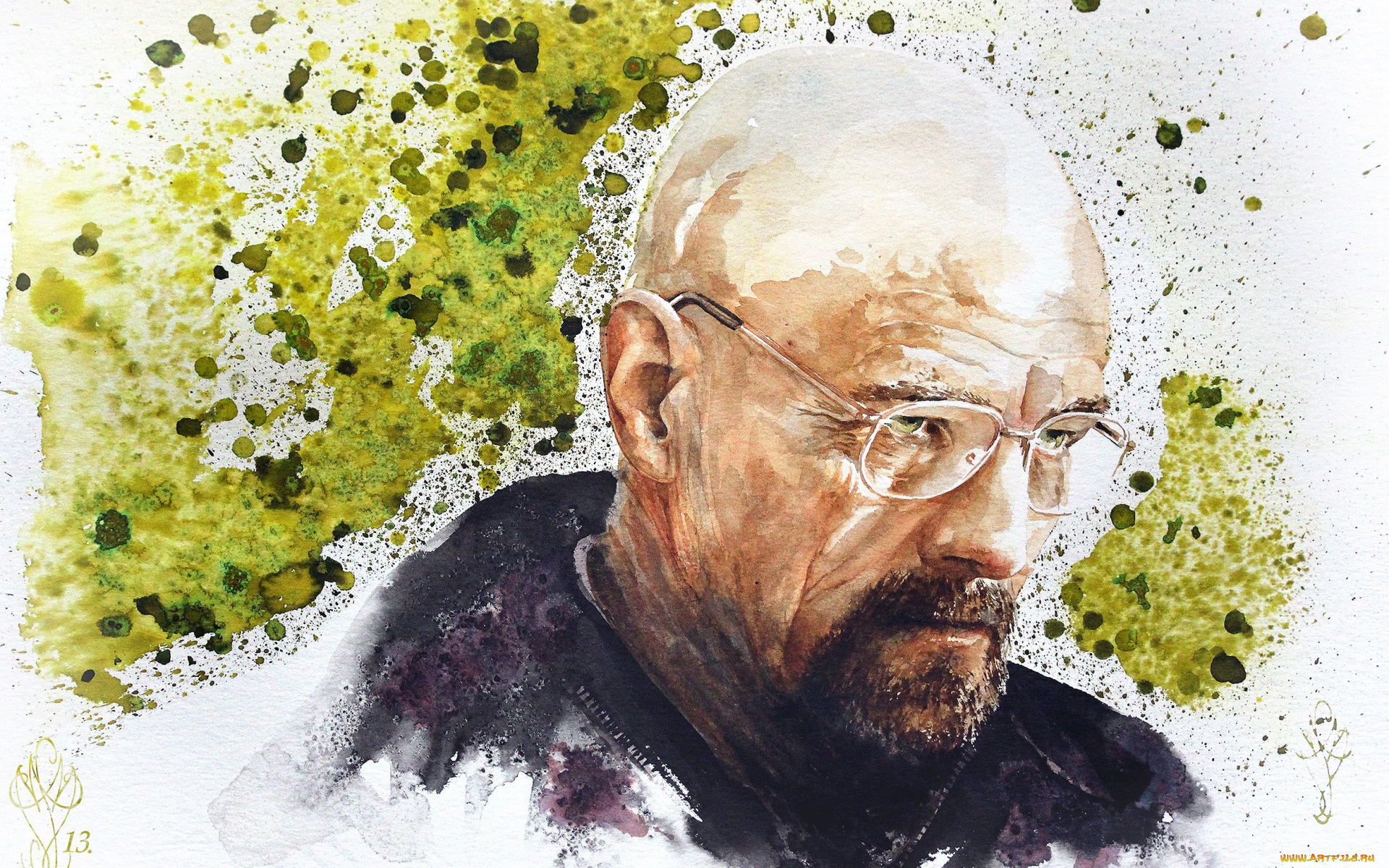 рисованное, кино, breaking, bad