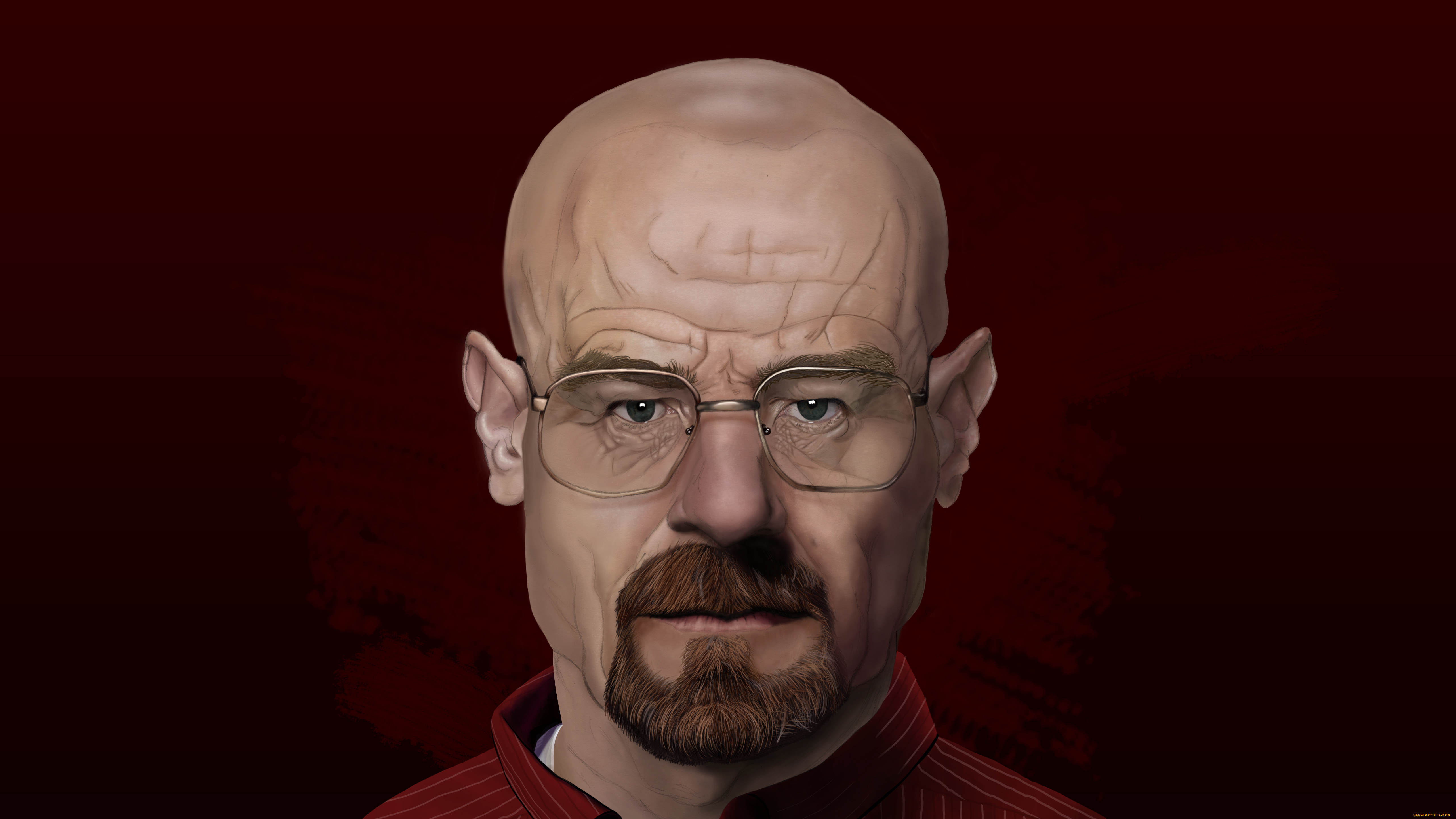 рисованное, кино, walter, white, сериал, во, все, тяжкие, breaking, bad, heisenberg, графика