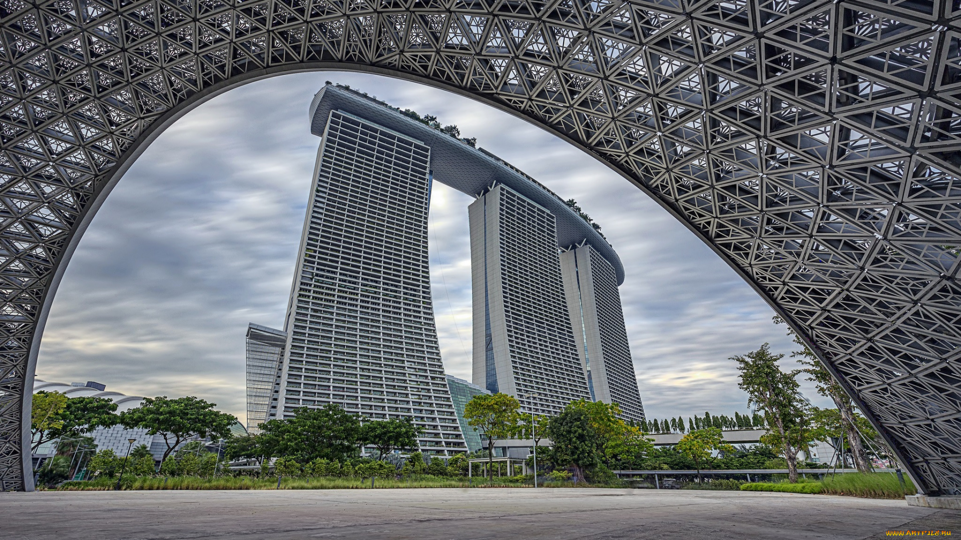 singapore, города, сингапур, , сингапур, панорама